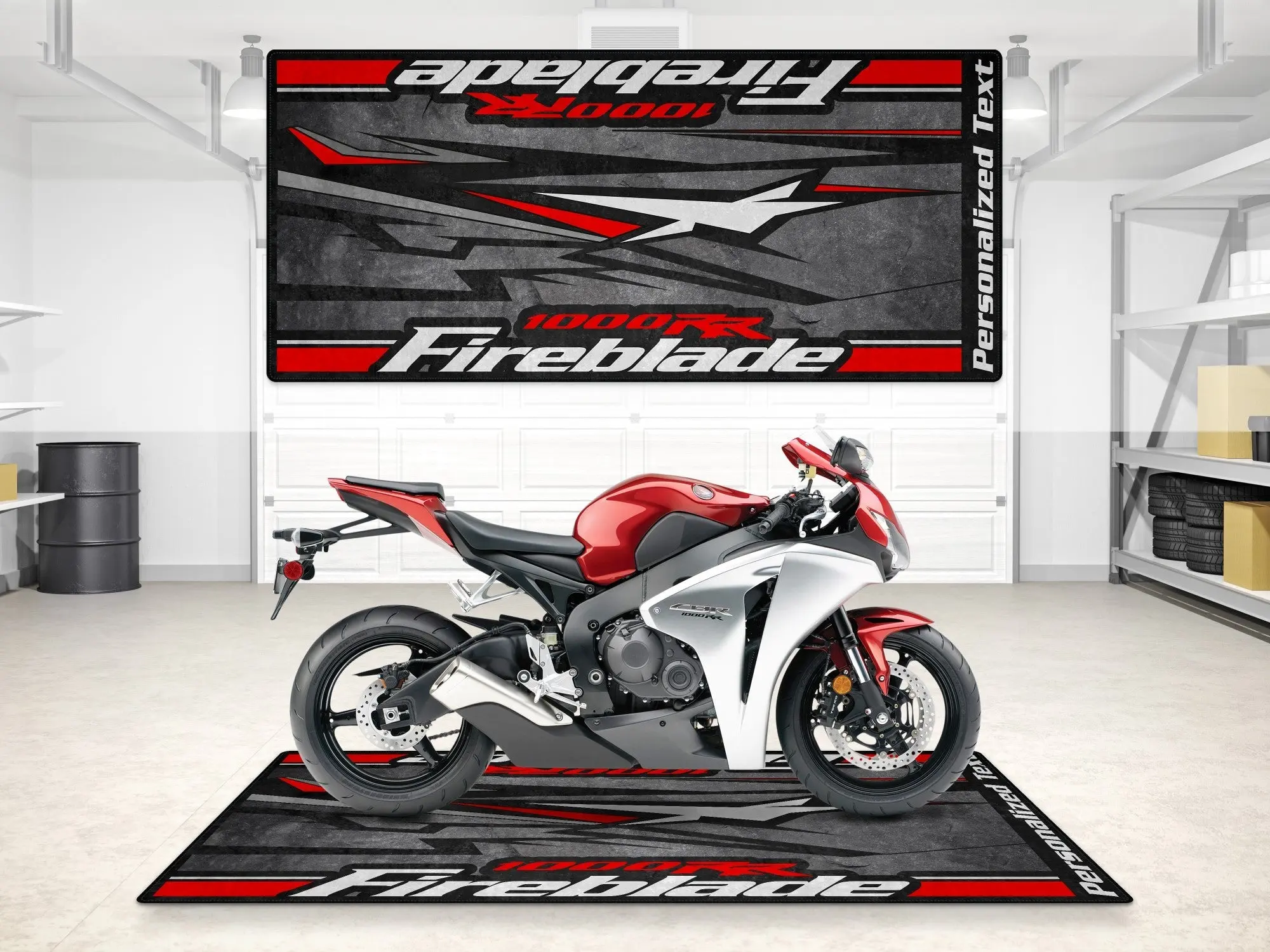 Designed Pit Mat for Honda CBR1000RR Fireblade Motorcycle - MM7243 - Image 3