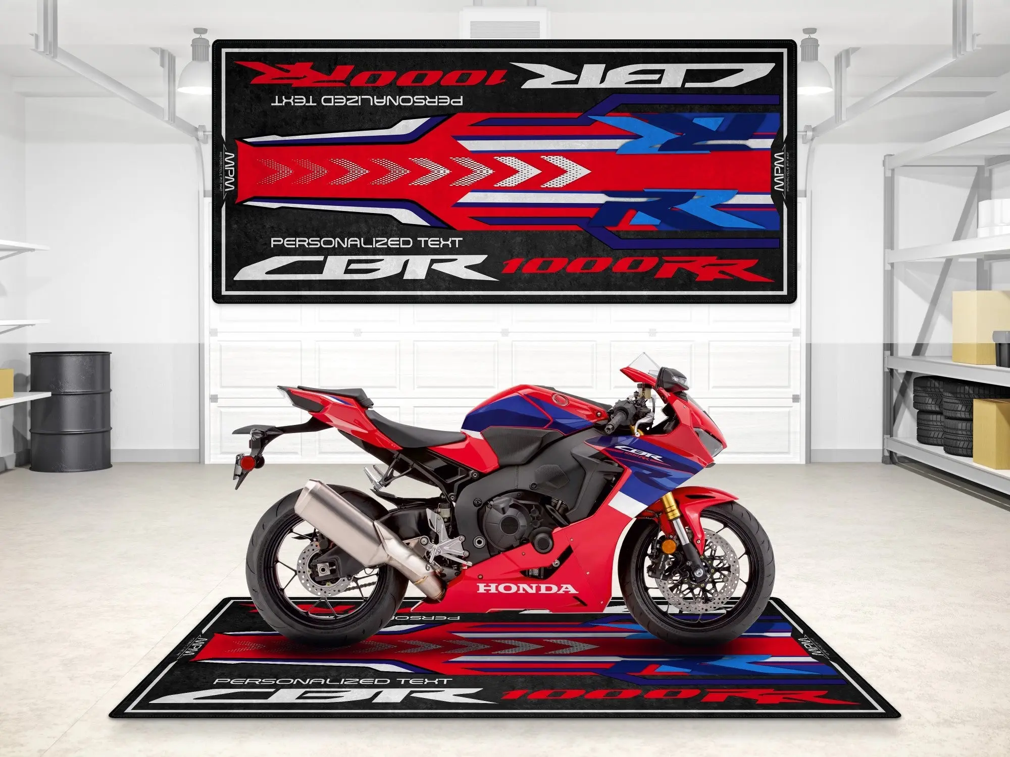 Designed Pit Mat for Honda CBR1000RR Motorcycle - MM7442 - Image 3