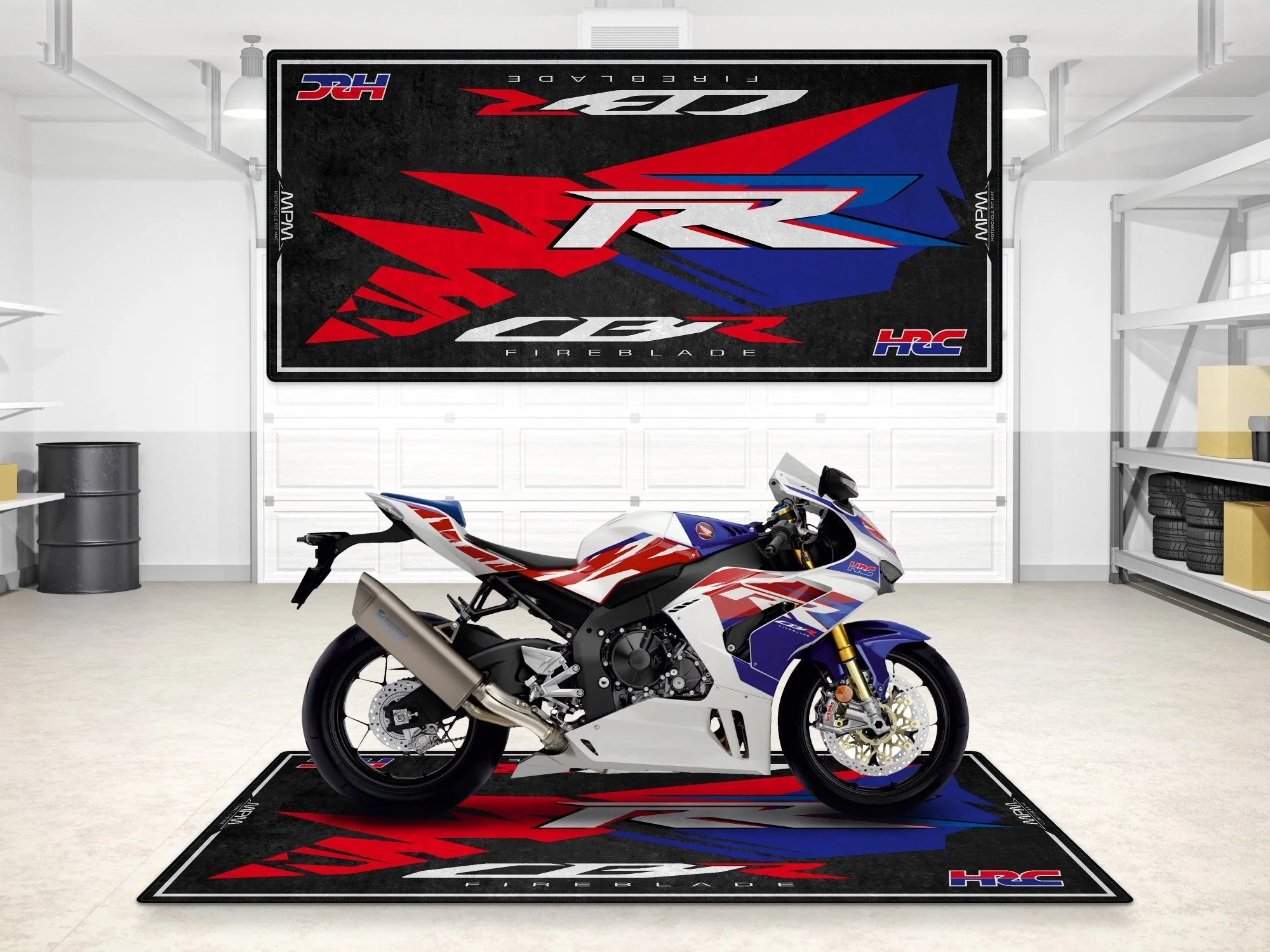 Designed Pit Mat for Honda CBR1000RR-R Fireblade SP Motorcycle - MM7441 - Image 6