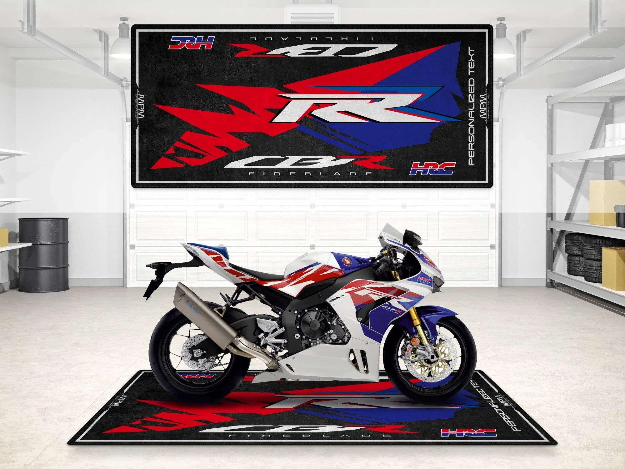 Designed Pit Mat for Honda CBR1000RR-R Fireblade SP Motorcycle - MM7441 - Image 8