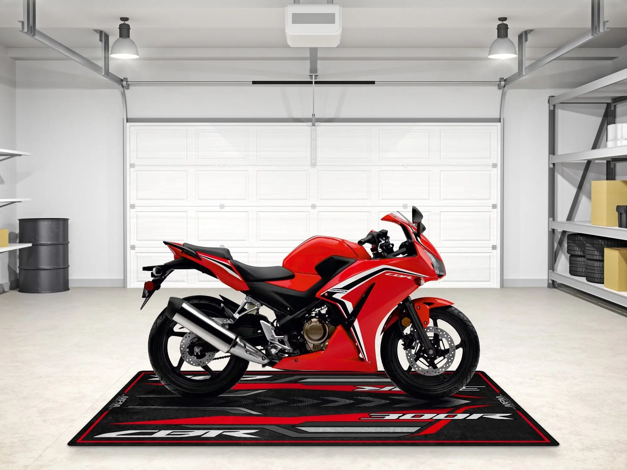 Designed Pit Mat for Honda CBR300R Motorcycle - MM7446 - Image 5