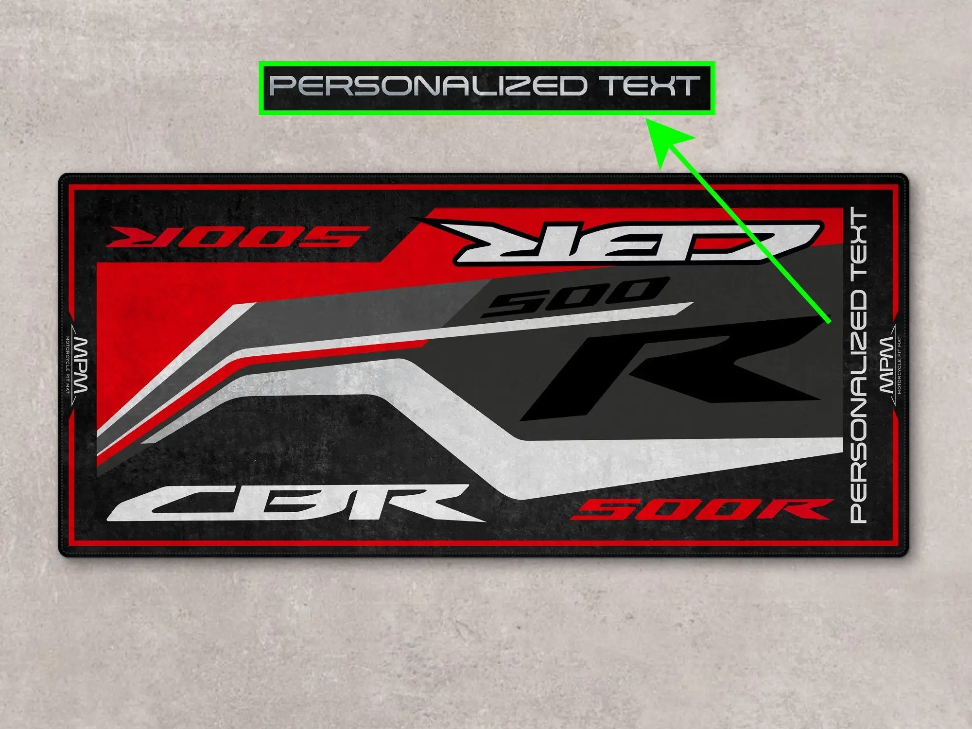 Designed Pit Mat for Honda CBR500R Motorcycle - MM7445 - Image 4
