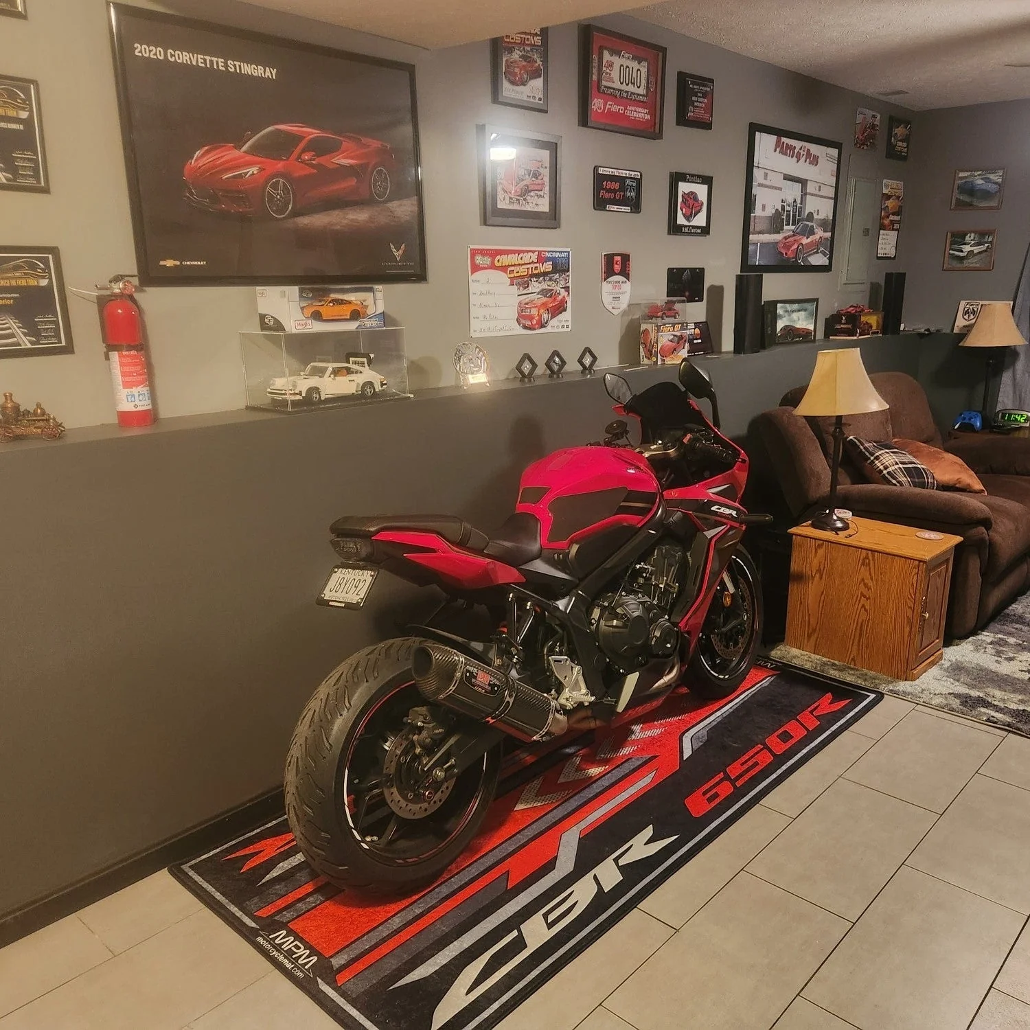 Designed Pit Mat for Honda CBR650R Motorcycle - MM7444 - Image 12
