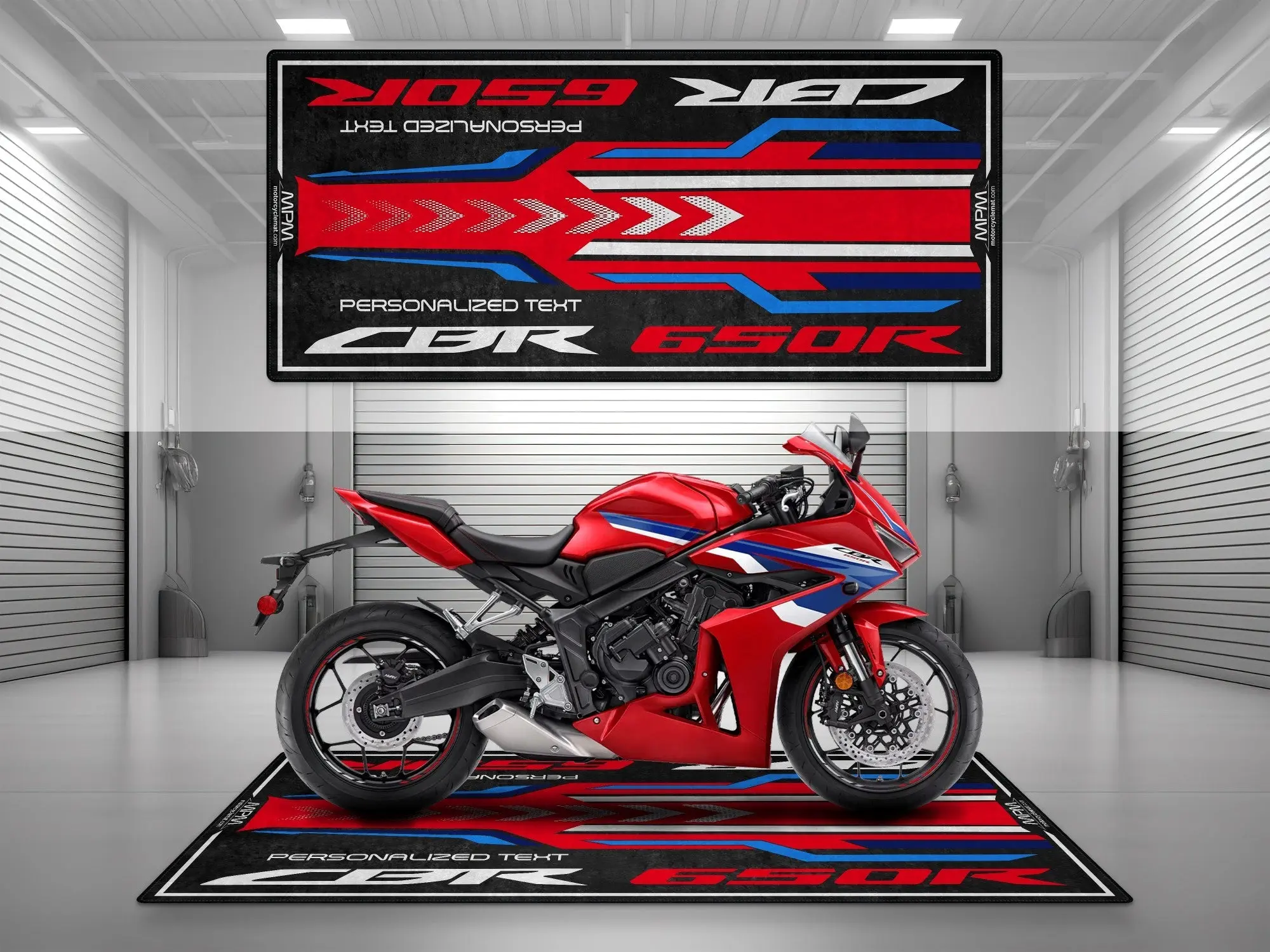 Designed Pit Mat for Honda CBR650R Motorcycle - MM7444 - Image 3
