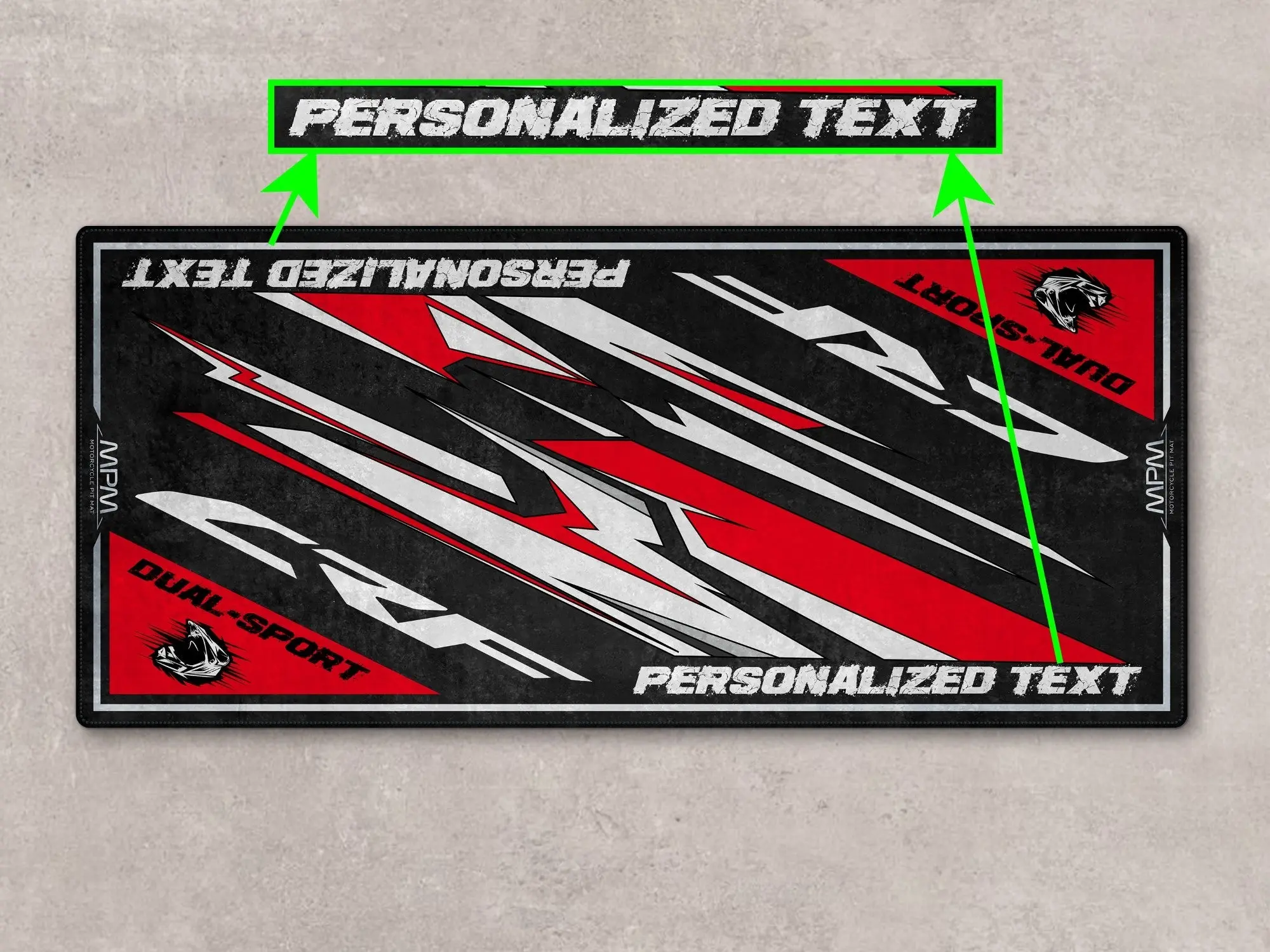 Designed Pit Mat for Honda CRF Motorcycle - MM7457 - Image 4