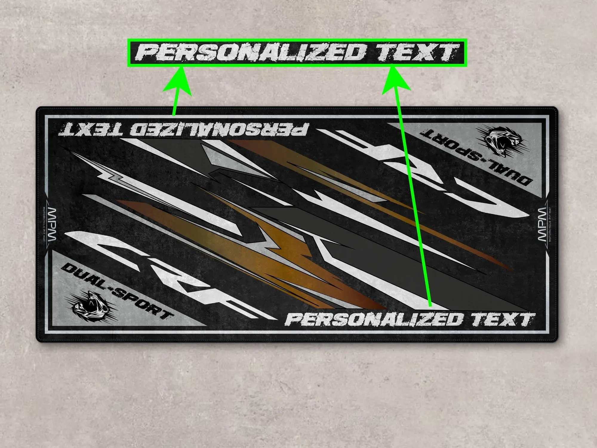 Designed Pit Mat for Honda CRF Motorcycle - MM7457 - Image 9