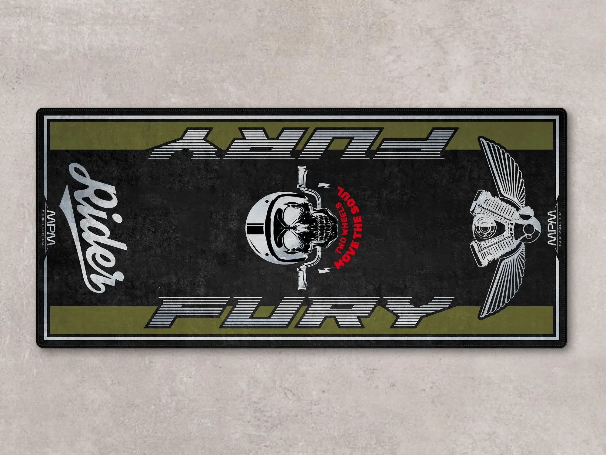 Designed Pit Mat for Honda Fury Motorcycle - MM7435 - Image 2