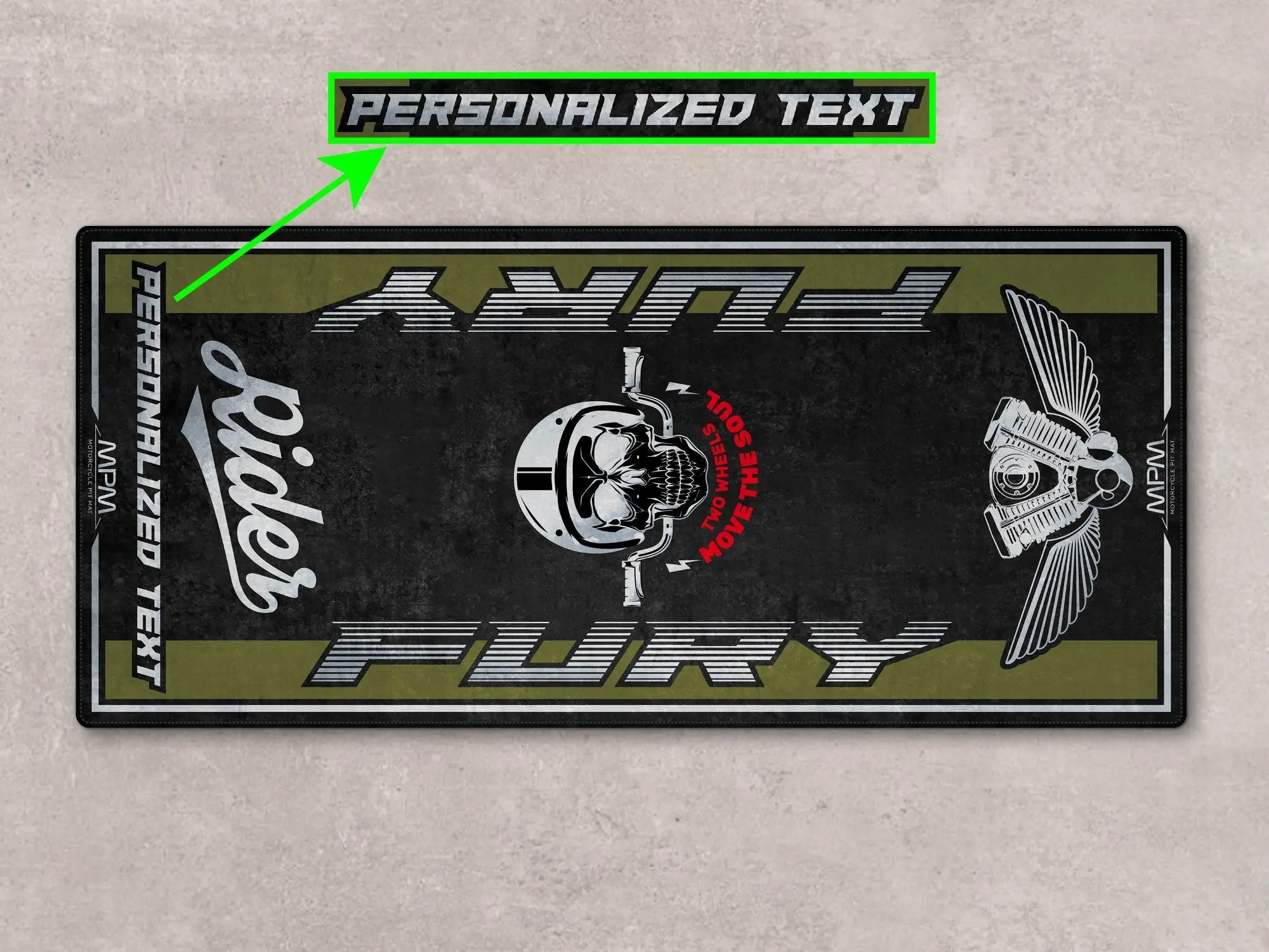 Designed Pit Mat for Honda Fury Motorcycle - MM7435 - Image 4