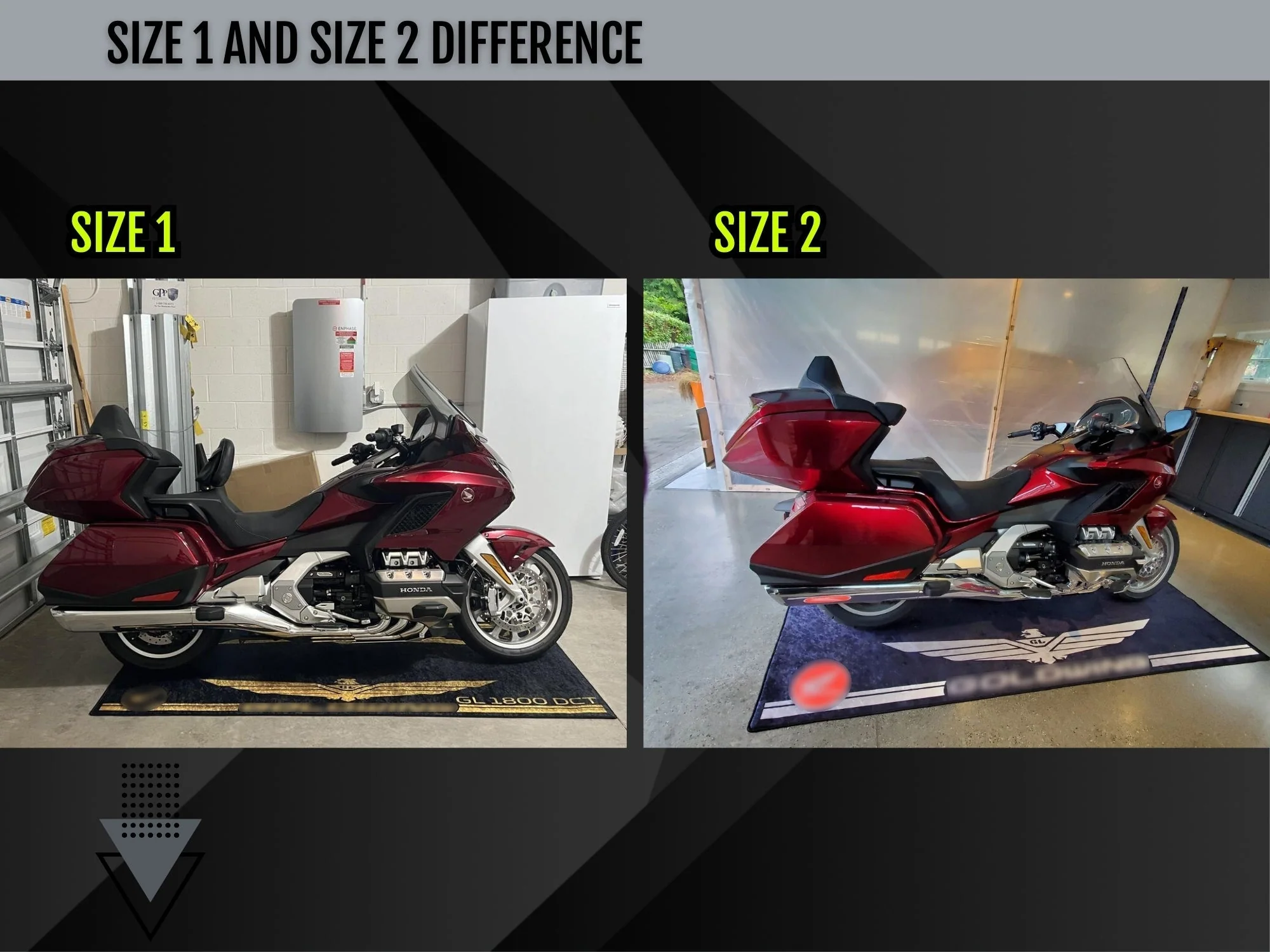 Designed Pit Mat for Honda GoldWing Motorcycle - MM7149 - Image 12