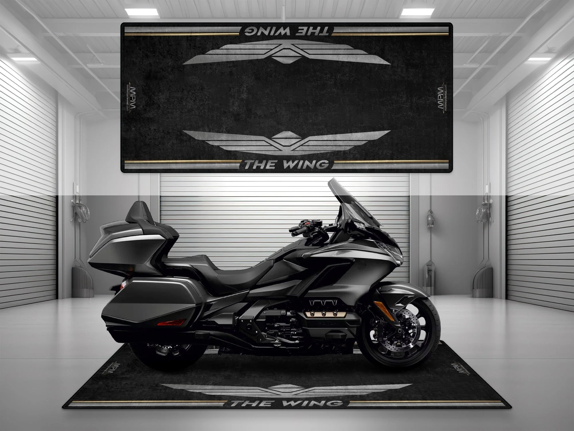 Designed Pit Mat for Honda GoldWing Motorcycle - MM7149 - Image 3