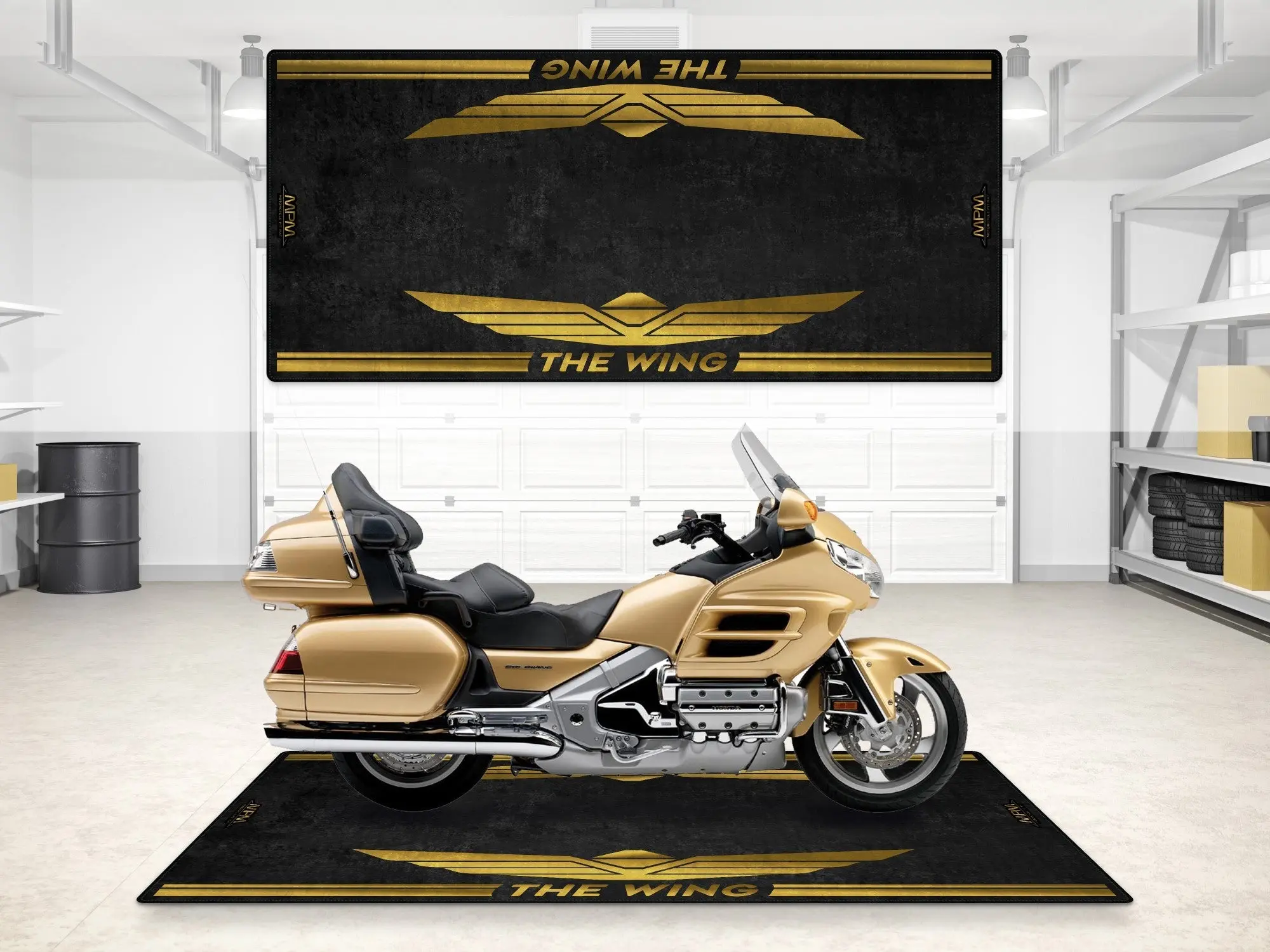 Designed Pit Mat for Honda GoldWing Motorcycle - MM7149 - Image 4