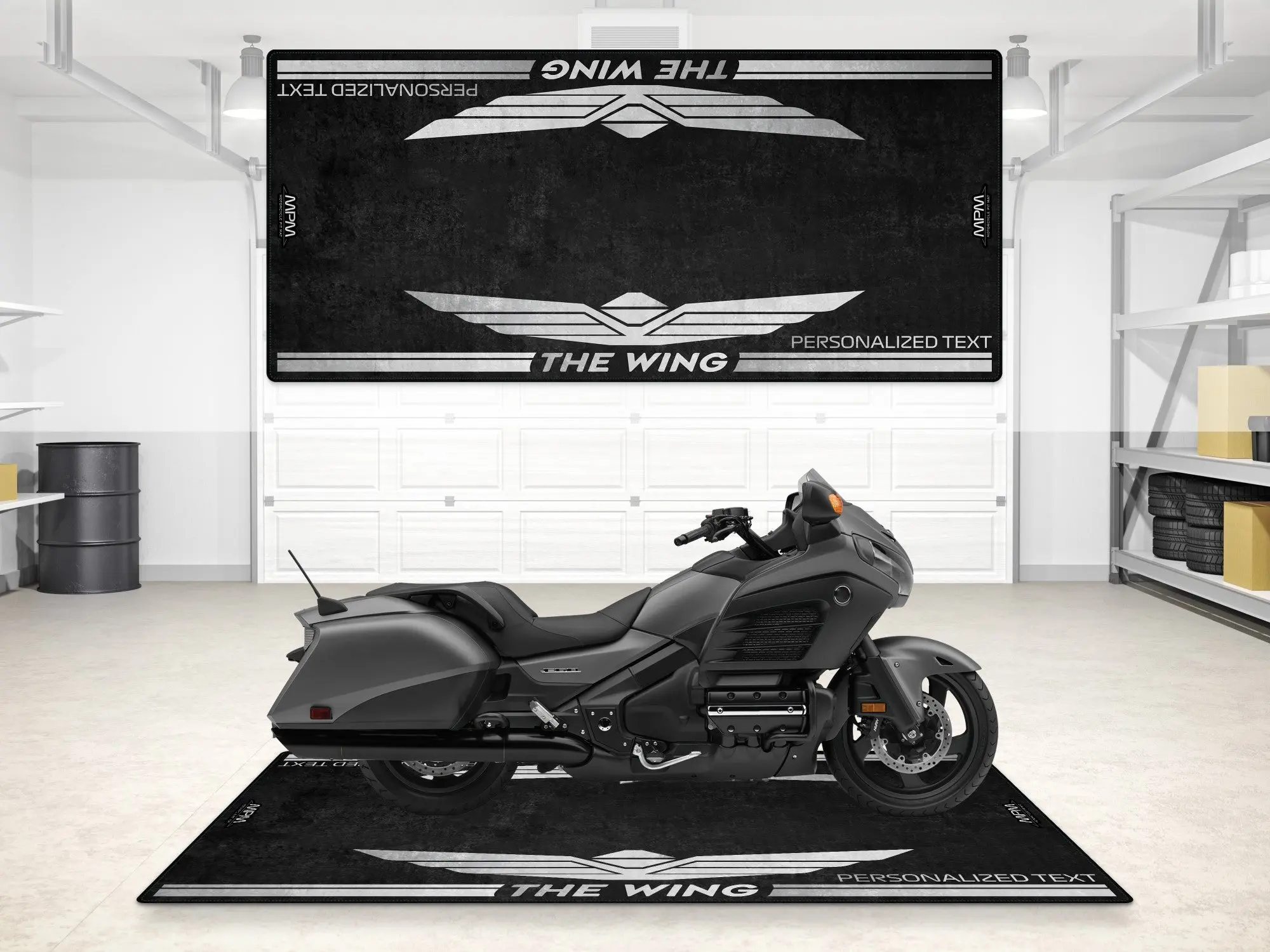 Designed Pit Mat for Honda GoldWing Motorcycle - MM7149 - Image 6