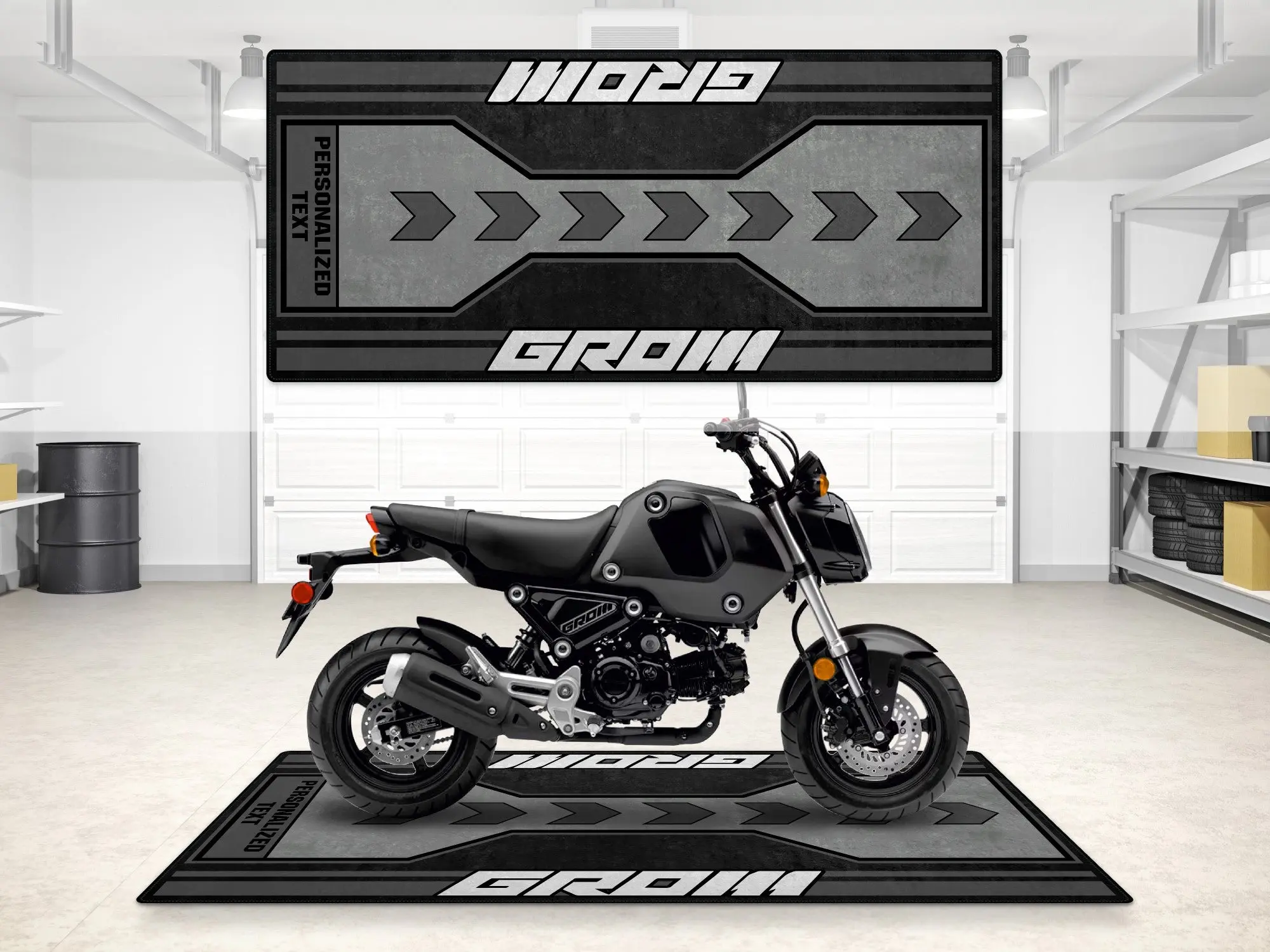 Designed Pit Mat for Honda GROM Motorcycle - MM7265 - Image 11