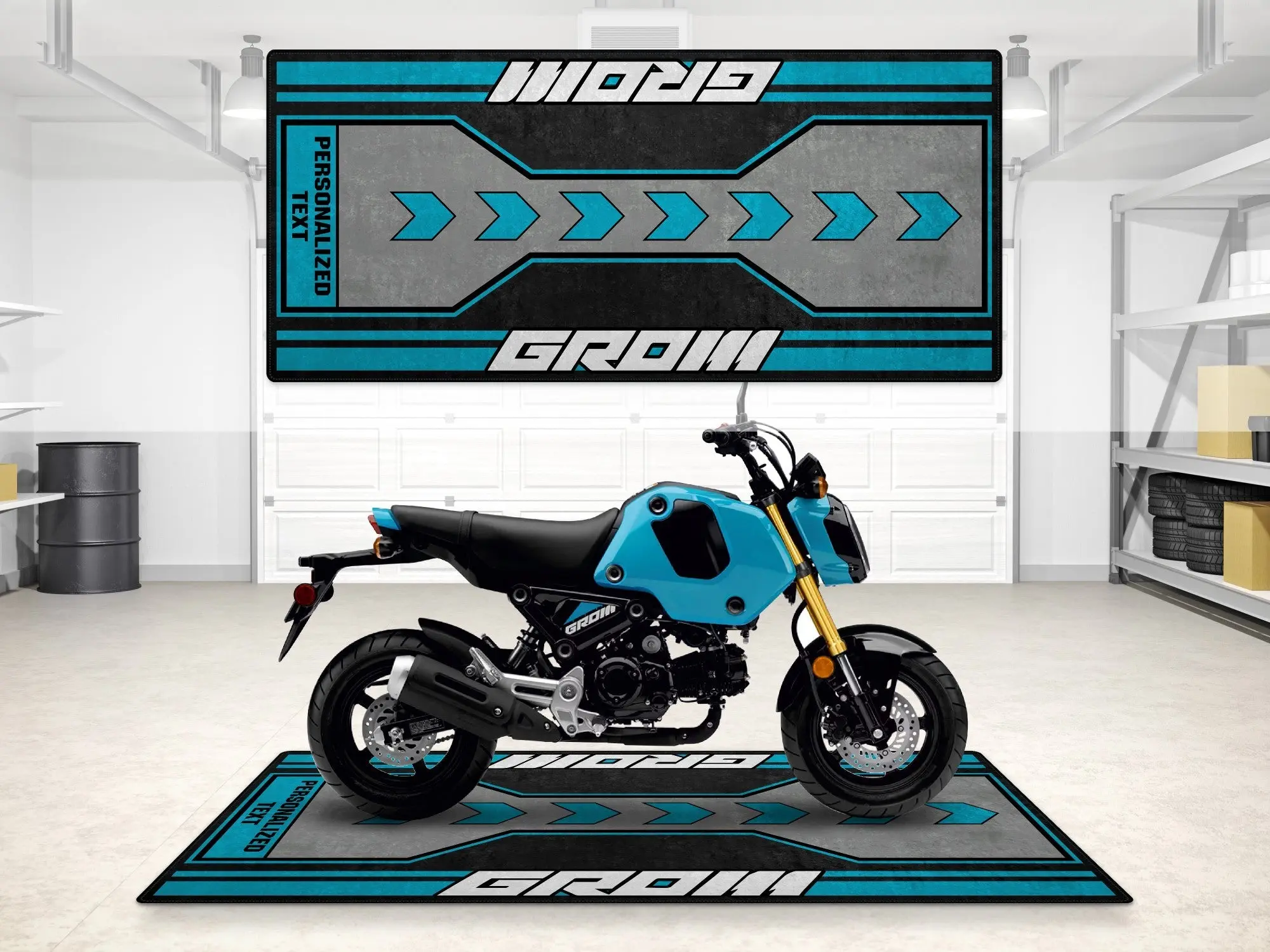 Designed Pit Mat for Honda GROM Motorcycle - MM7265 - Image 19