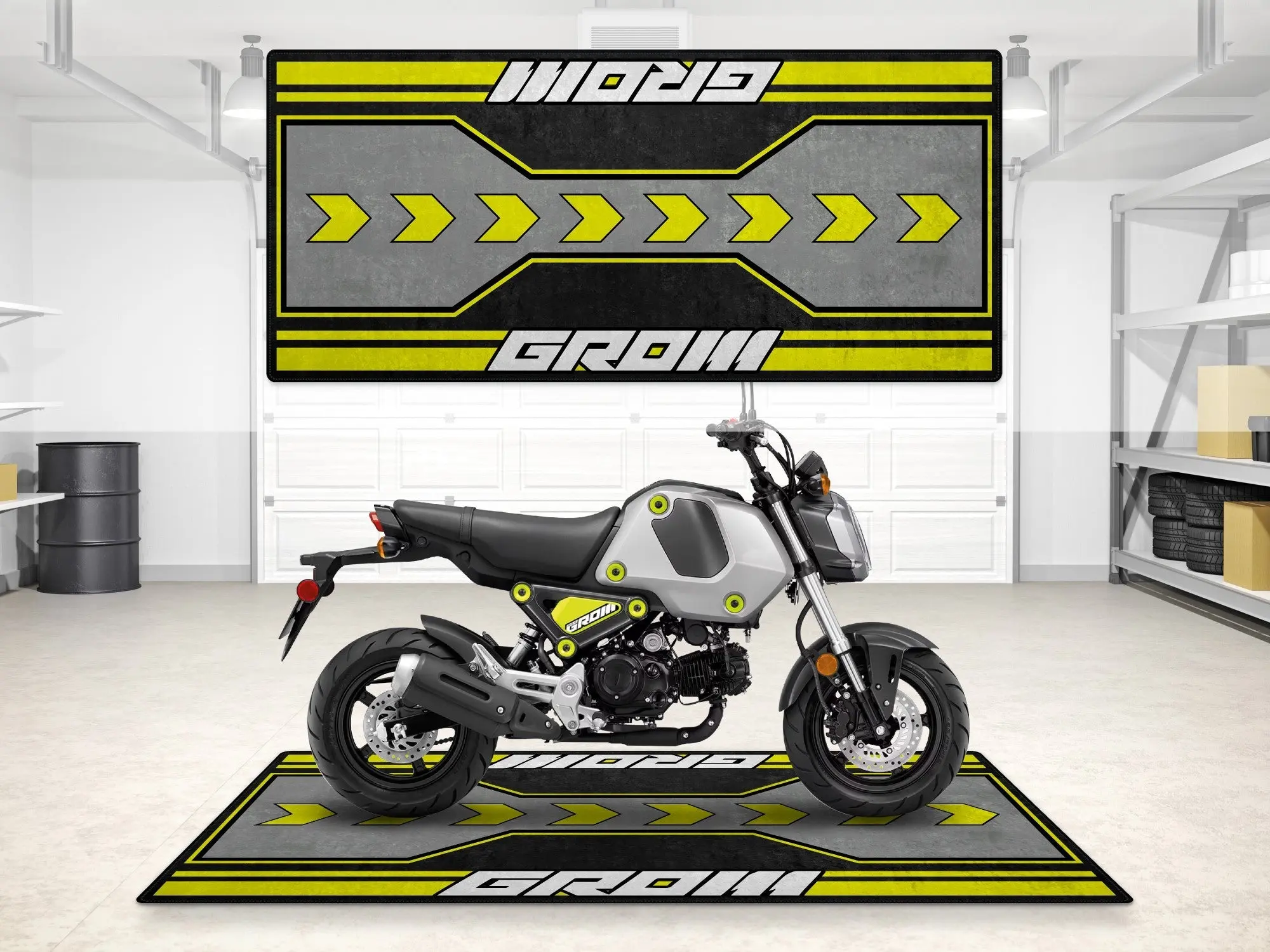 Designed Pit Mat for Honda GROM Motorcycle - MM7265 - Image 5