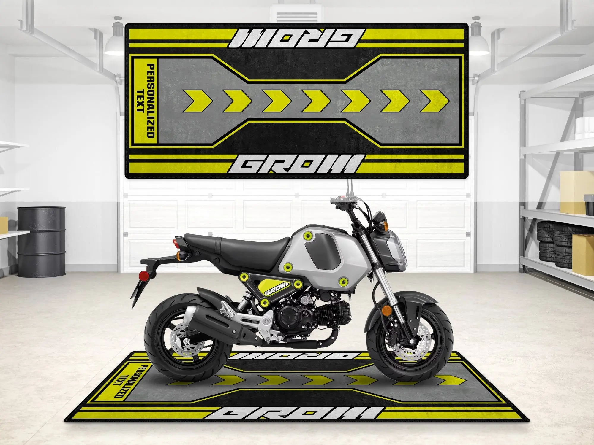 Designed Pit Mat for Honda GROM Motorcycle - MM7265 - Image 7