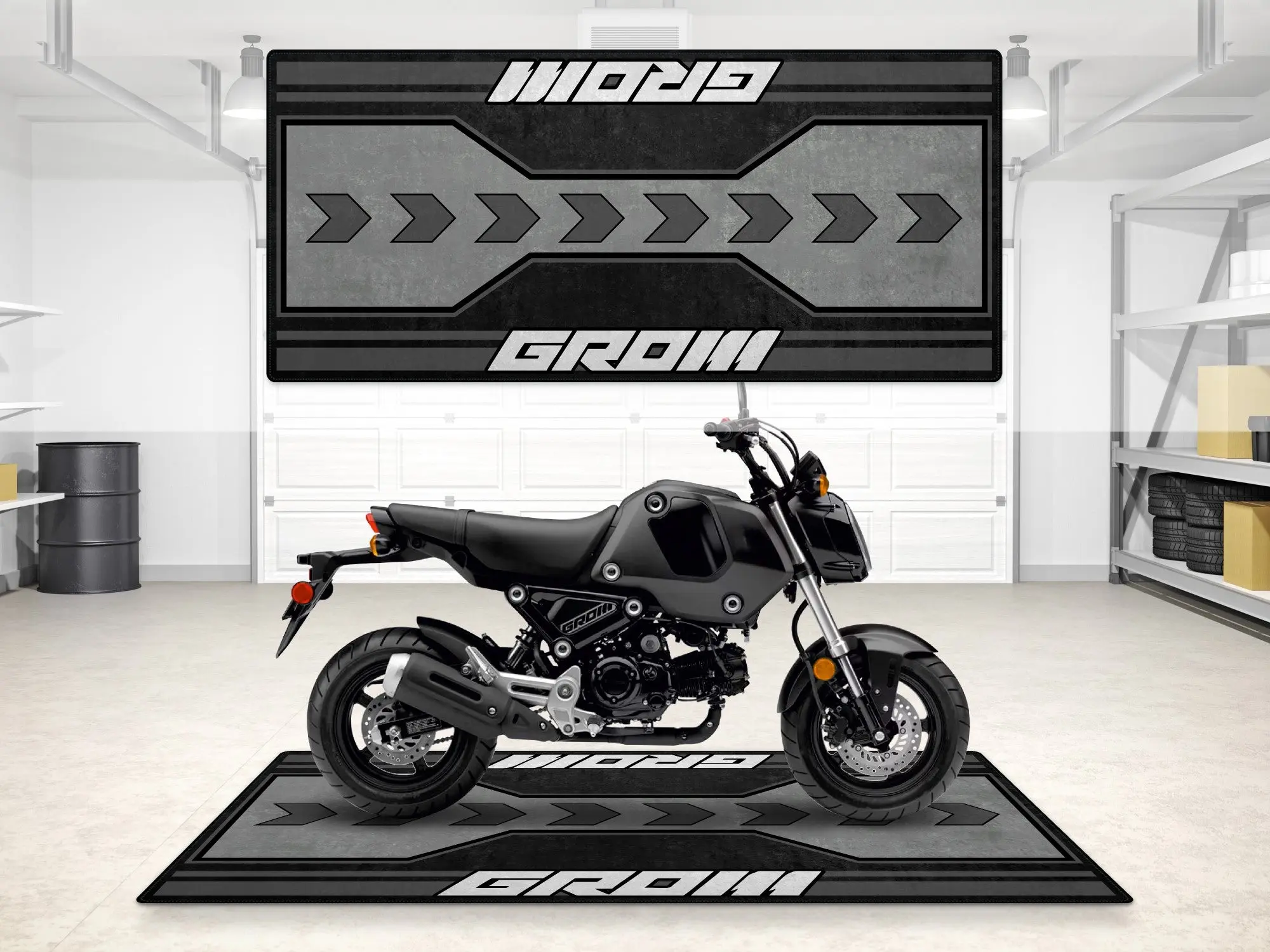 Designed Pit Mat for Honda GROM Motorcycle - MM7265 - Image 9