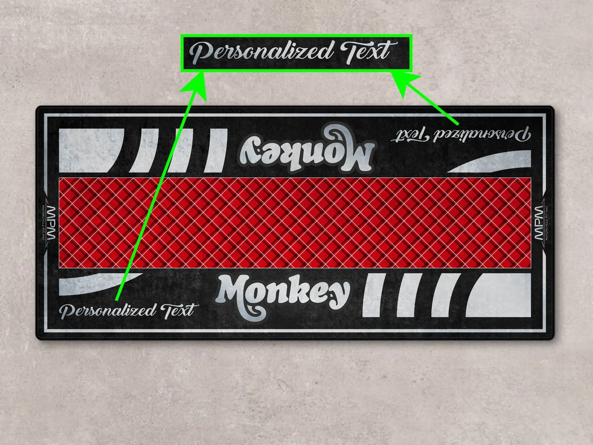 Designed Pit Mat for Honda Monkey Motorcycle - MM7458 - Image 4