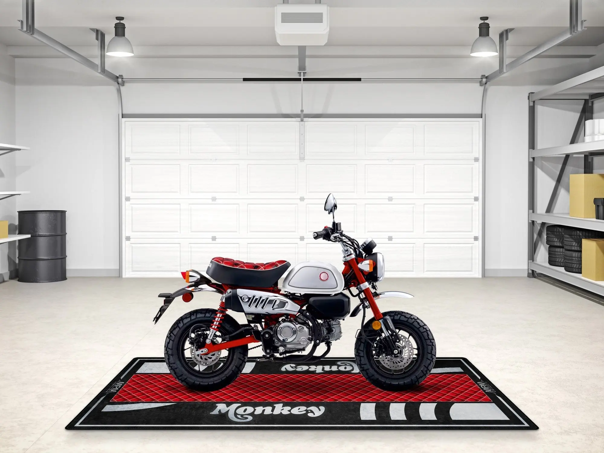 Designed Pit Mat for Honda Monkey Motorcycle - MM7458 - Image 5