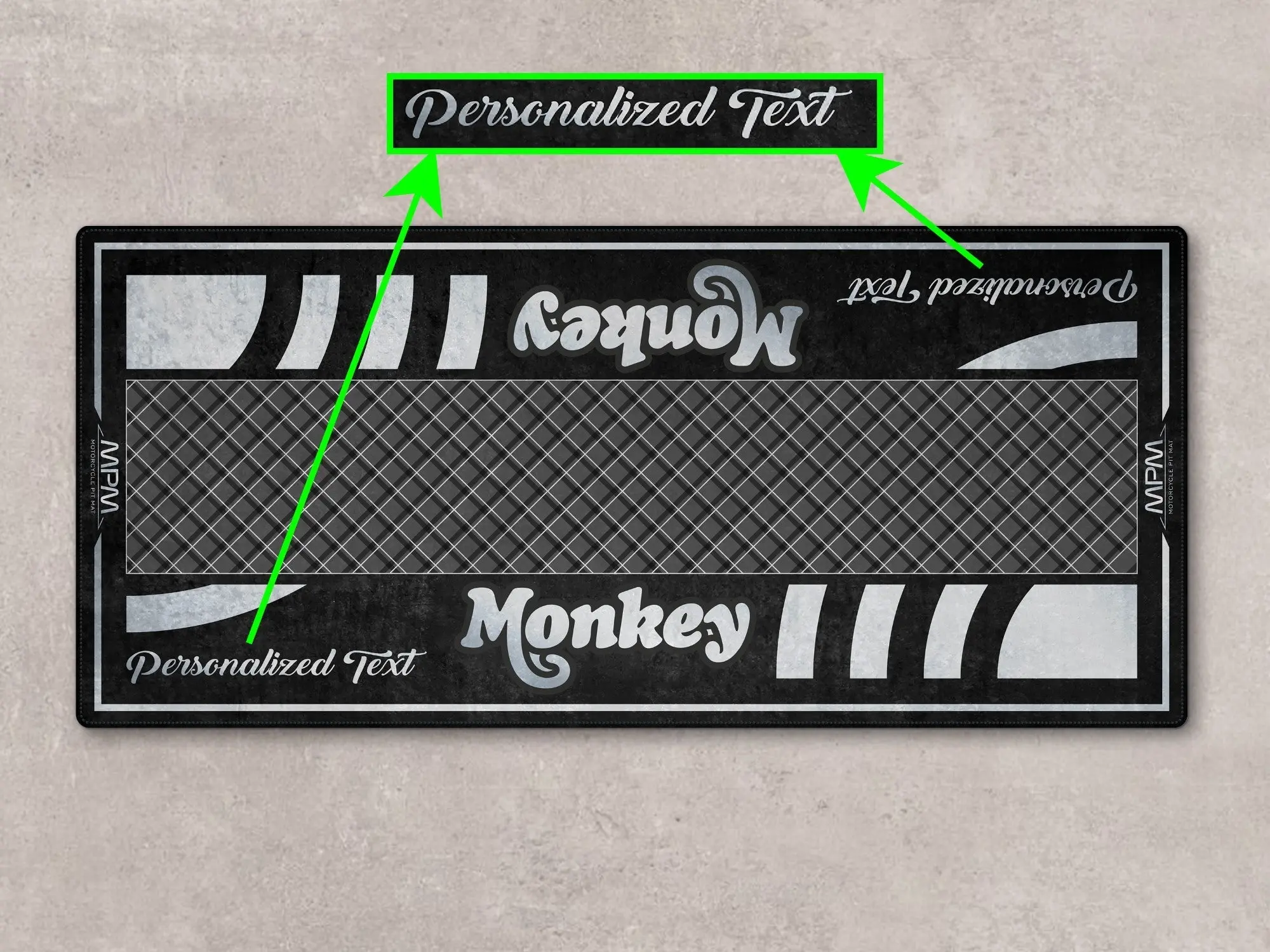 Designed Pit Mat for Honda Monkey Motorcycle - MM7458 - Image 9