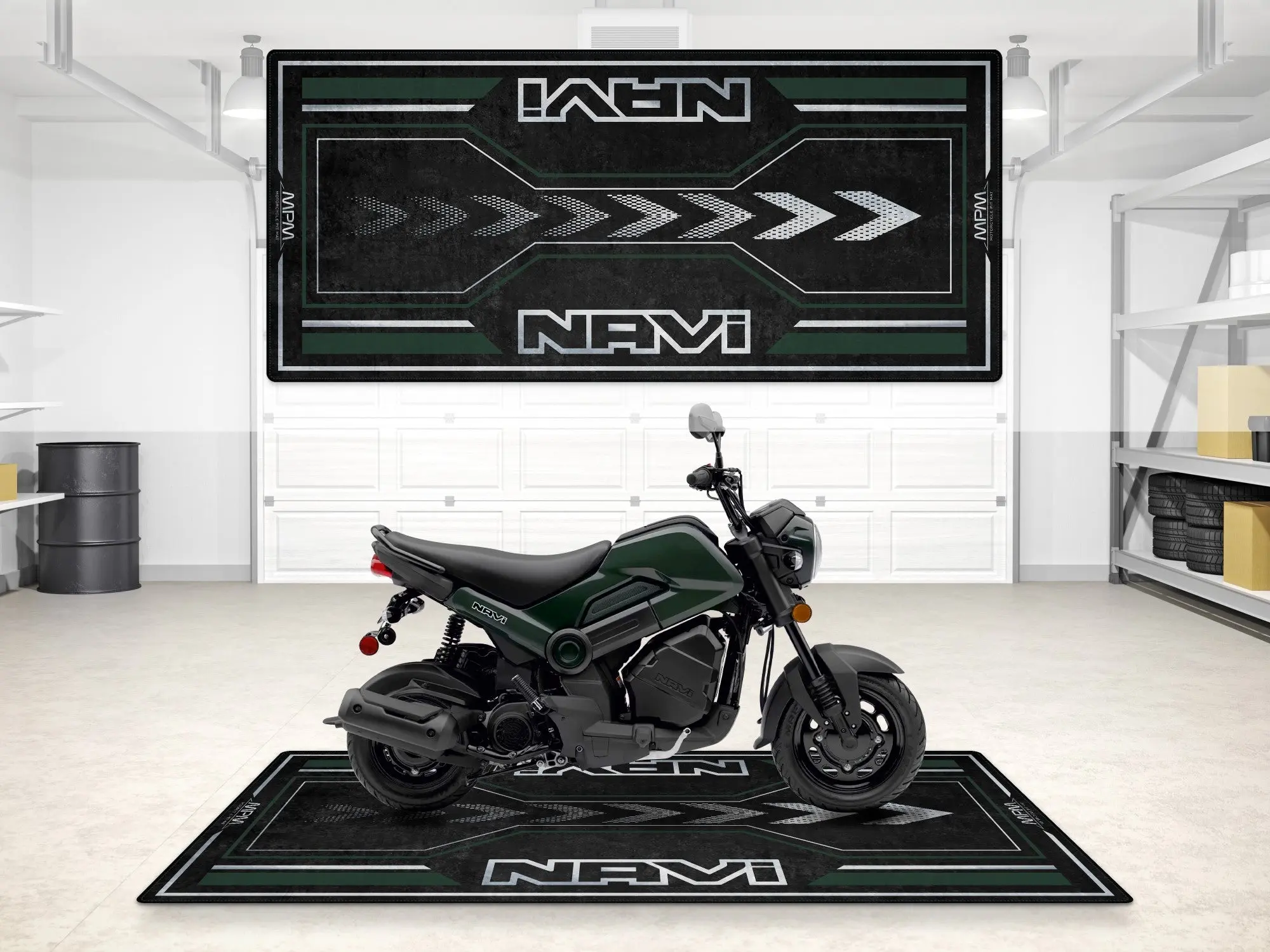 Designed Pit Mat for Honda Navi Motorcycle - MM7459 - Image 11
