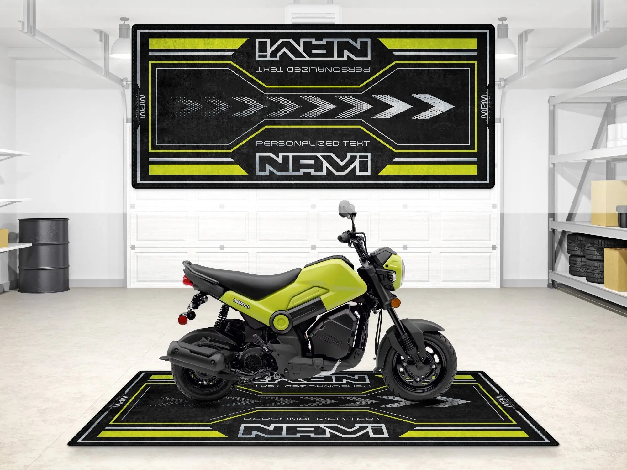 Designed Pit Mat for Honda Navi Motorcycle - MM7459 - Image 3