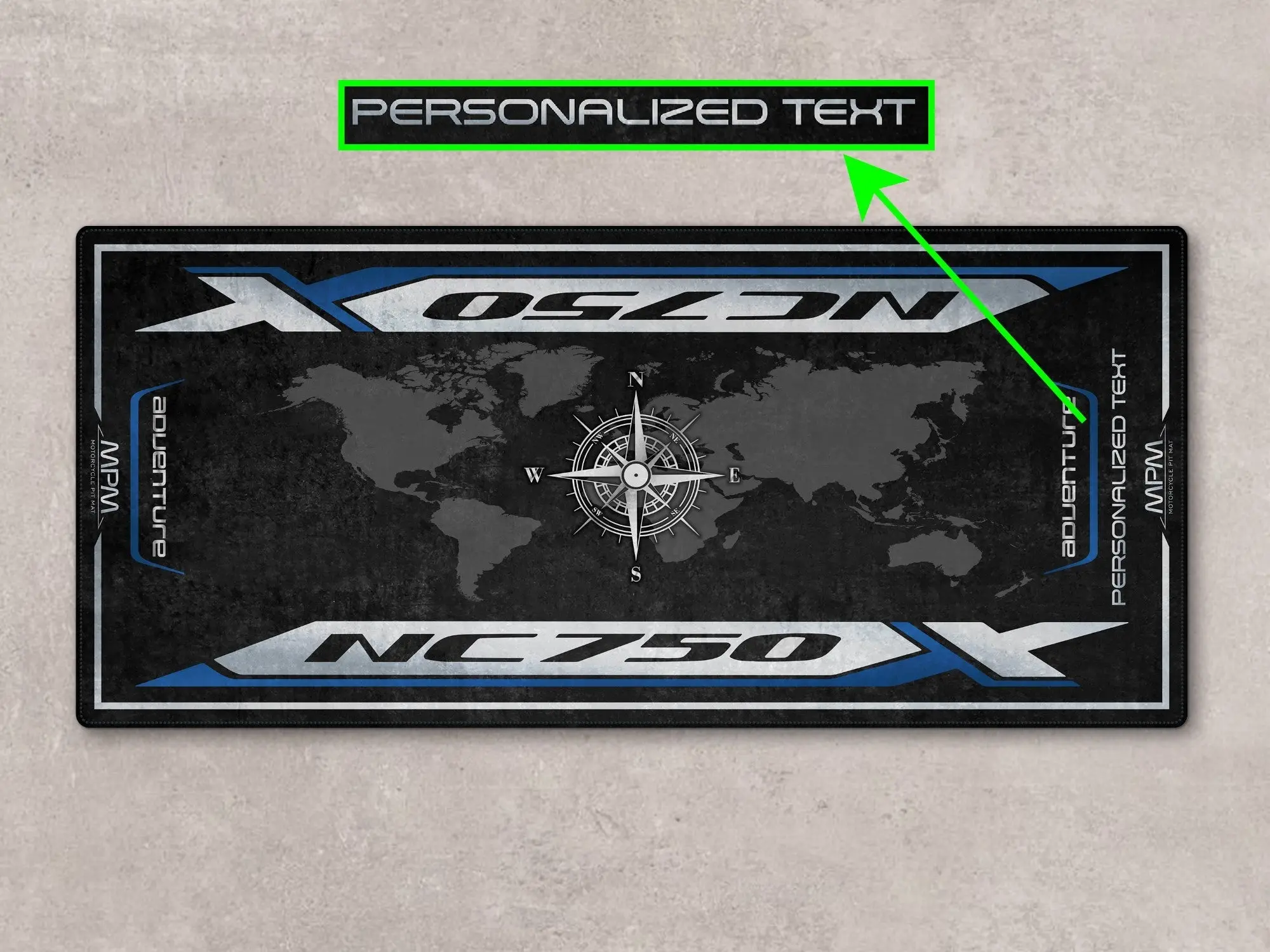 Designed Pit Mat for Honda NC750X Motorcycle - MM7454 - Image 4