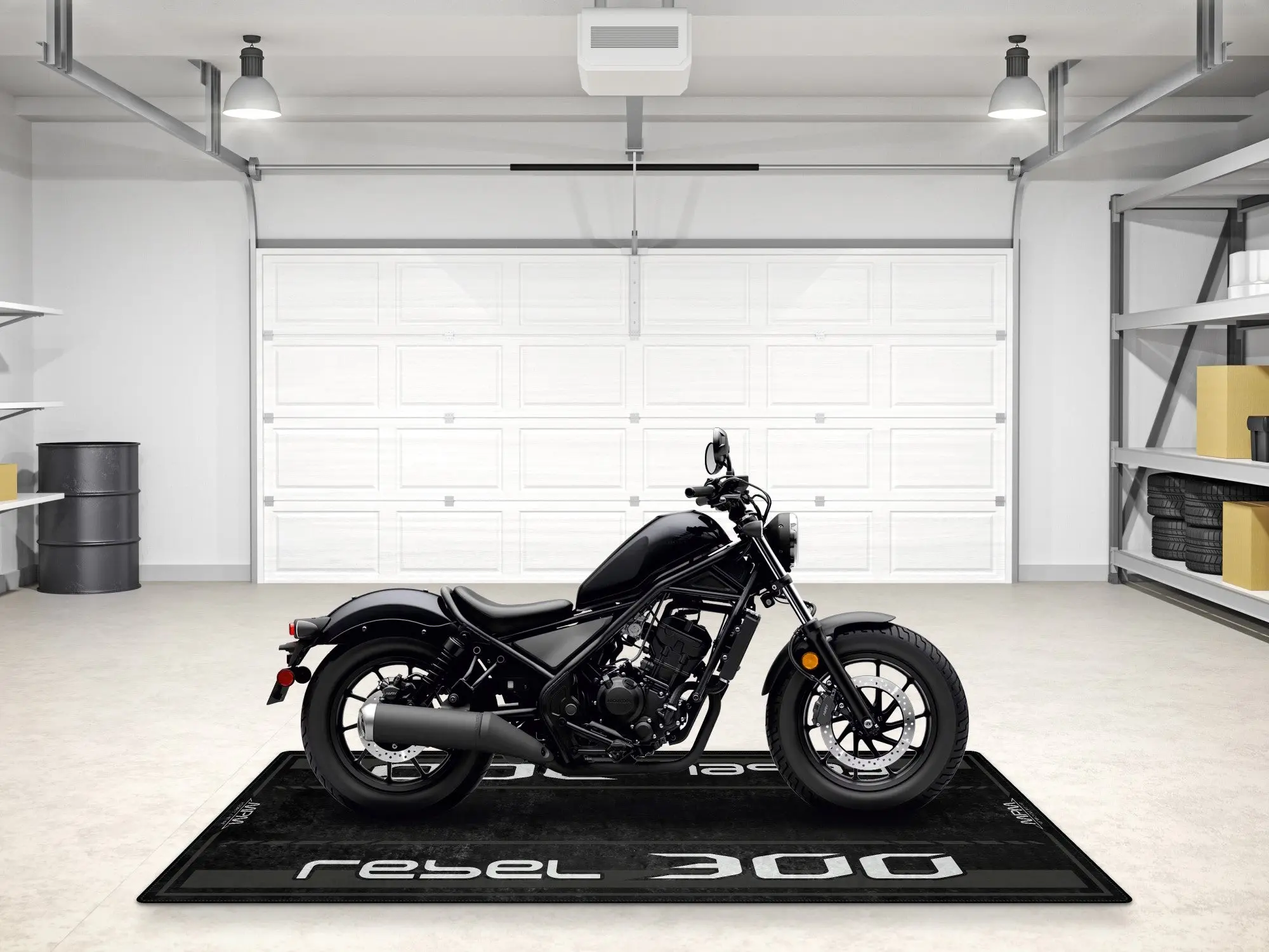 Designed Pit Mat for Honda Rebel 300 Motorcycle - MM7440 - Image 10