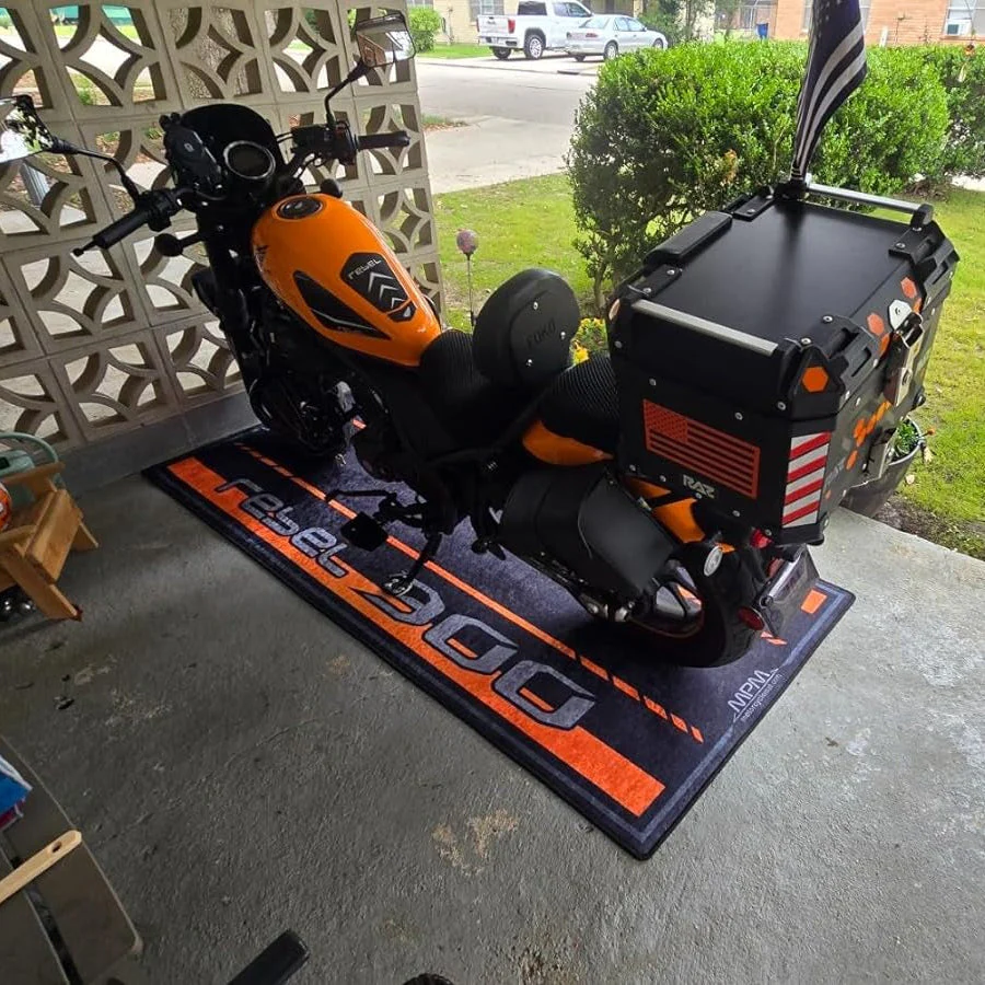 Designed Pit Mat for Honda Rebel 300 Motorcycle - MM7440 - Image 11