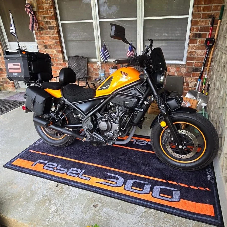 Designed Pit Mat for Honda Rebel 300 Motorcycle - MM7440 - Image 13