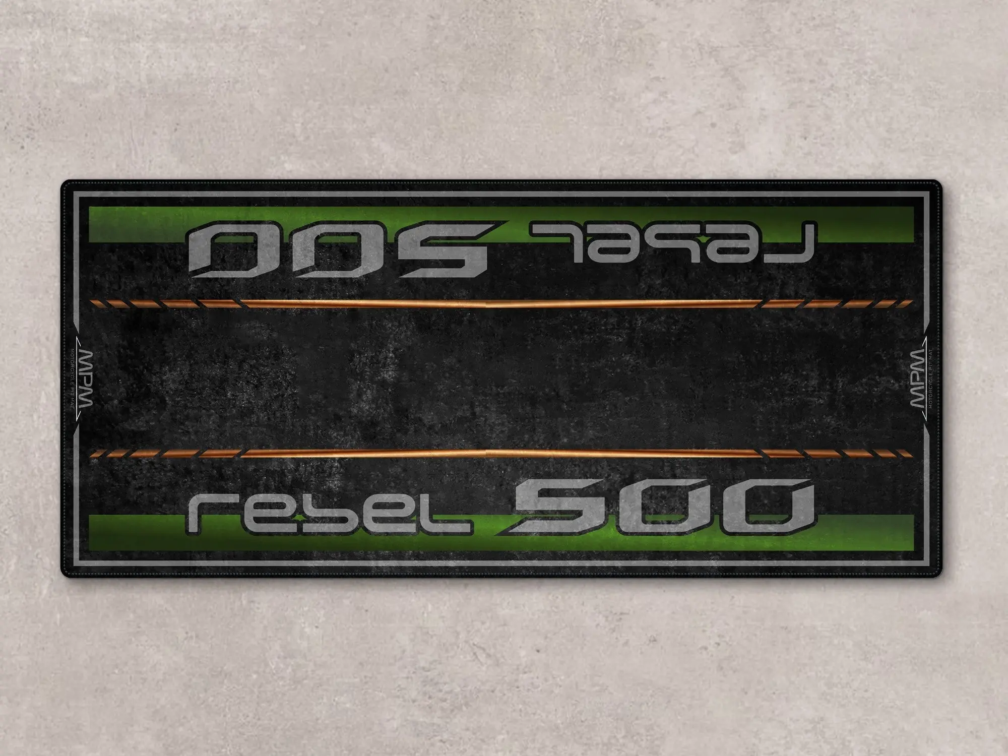 Designed Pit Mat for Honda Rebel 500 Motorcycle - MM7439 - Image 2