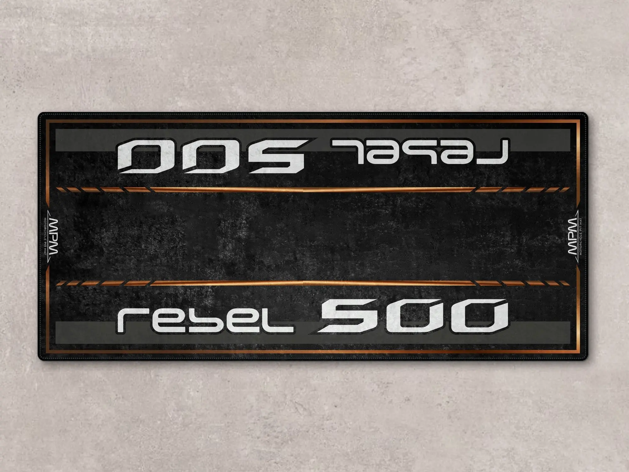 Designed Pit Mat for Honda Rebel 500 Motorcycle - MM7439 - Image 7