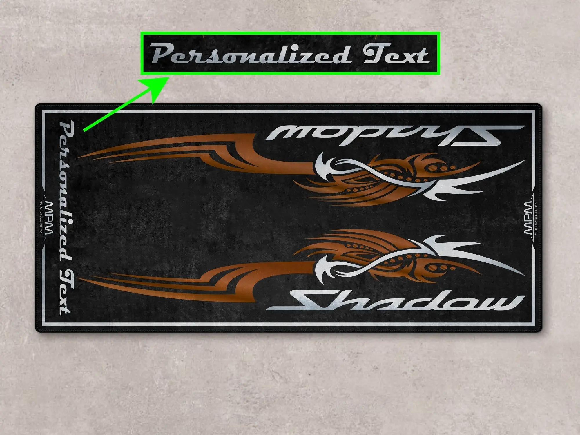 Designed Pit Mat for Honda Shadow Aero Motorcycle - MM7437 - Image 4