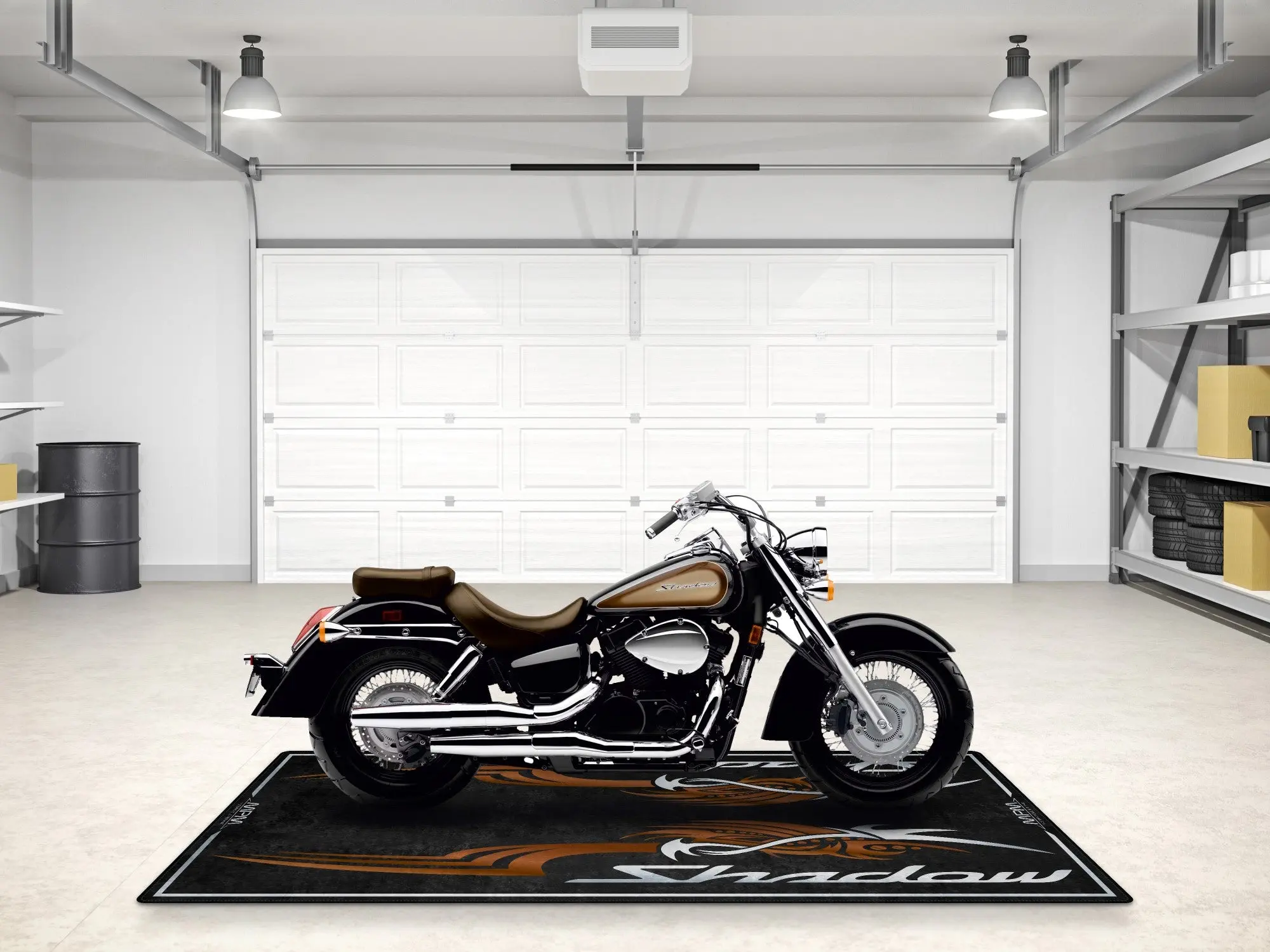 Designed Pit Mat for Honda Shadow Aero Motorcycle - MM7437 - Image 5