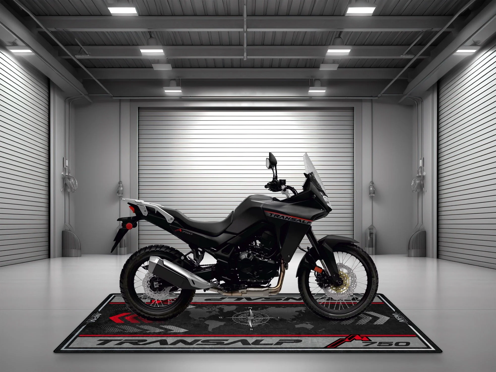 Designed Pit Mat for Honda Transalp 750 Motorcycle - MM7453 - Image 9