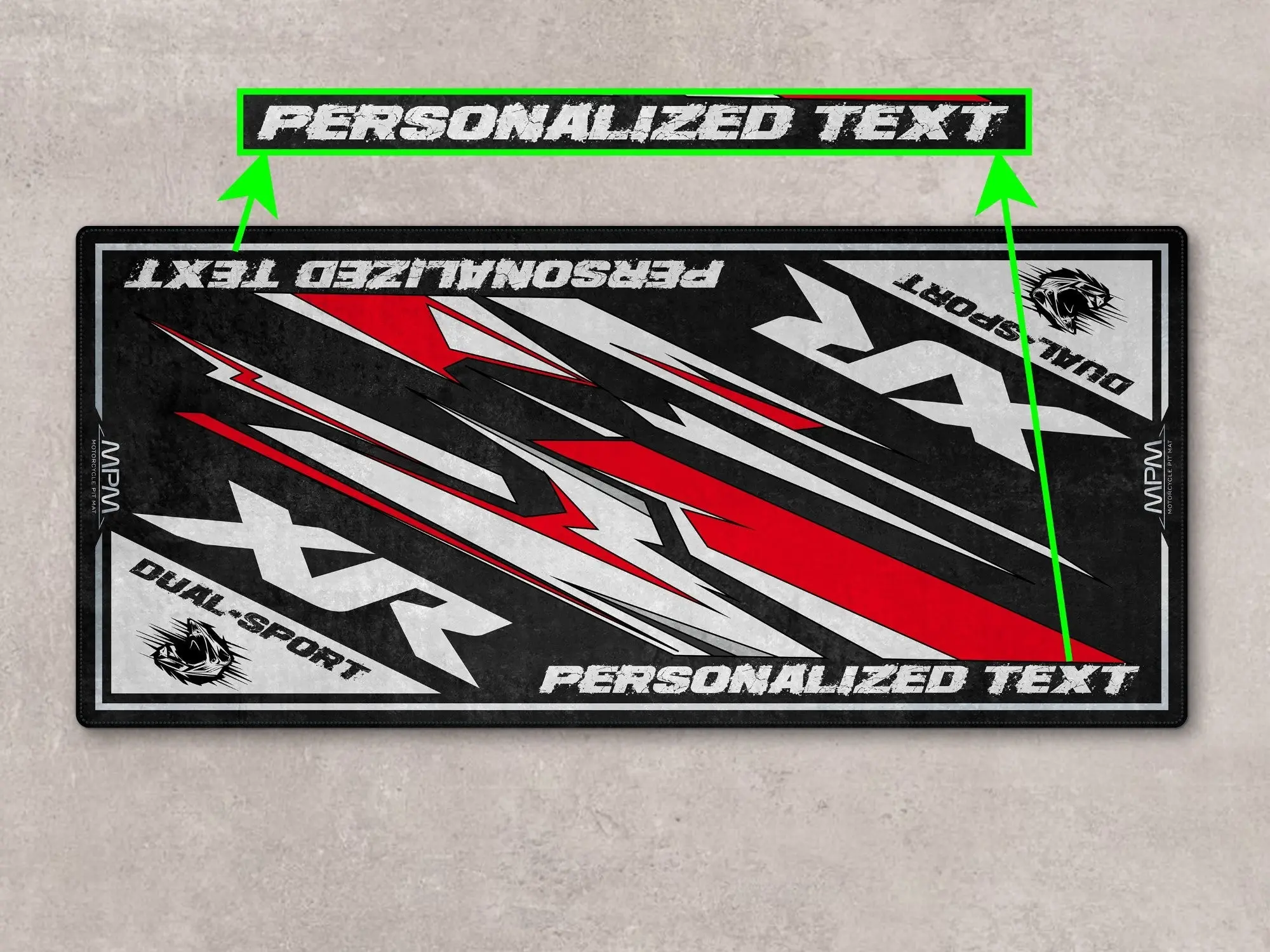 Designed Pit Mat for Honda XR Motorcycle - MM7456 - Image 4