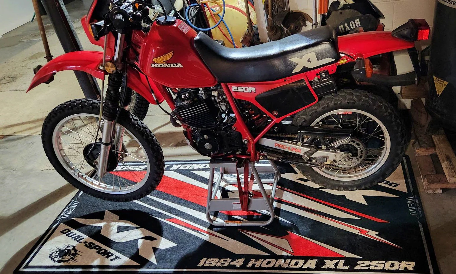 Designed Pit Mat for Honda XR Motorcycle - MM7456 - Image 6