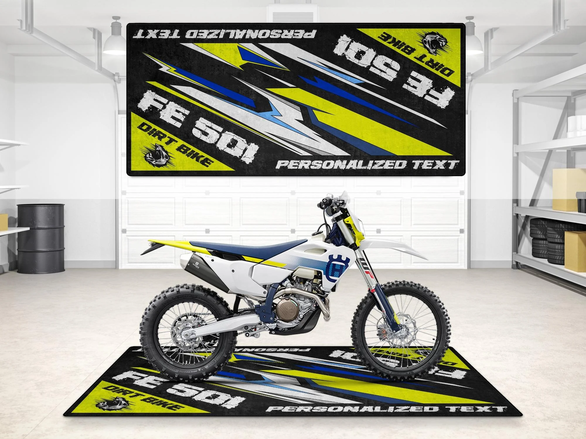 Designed Pit Mat for Husqvarna FE 501 Motorcycle - MM7291 - Image 3