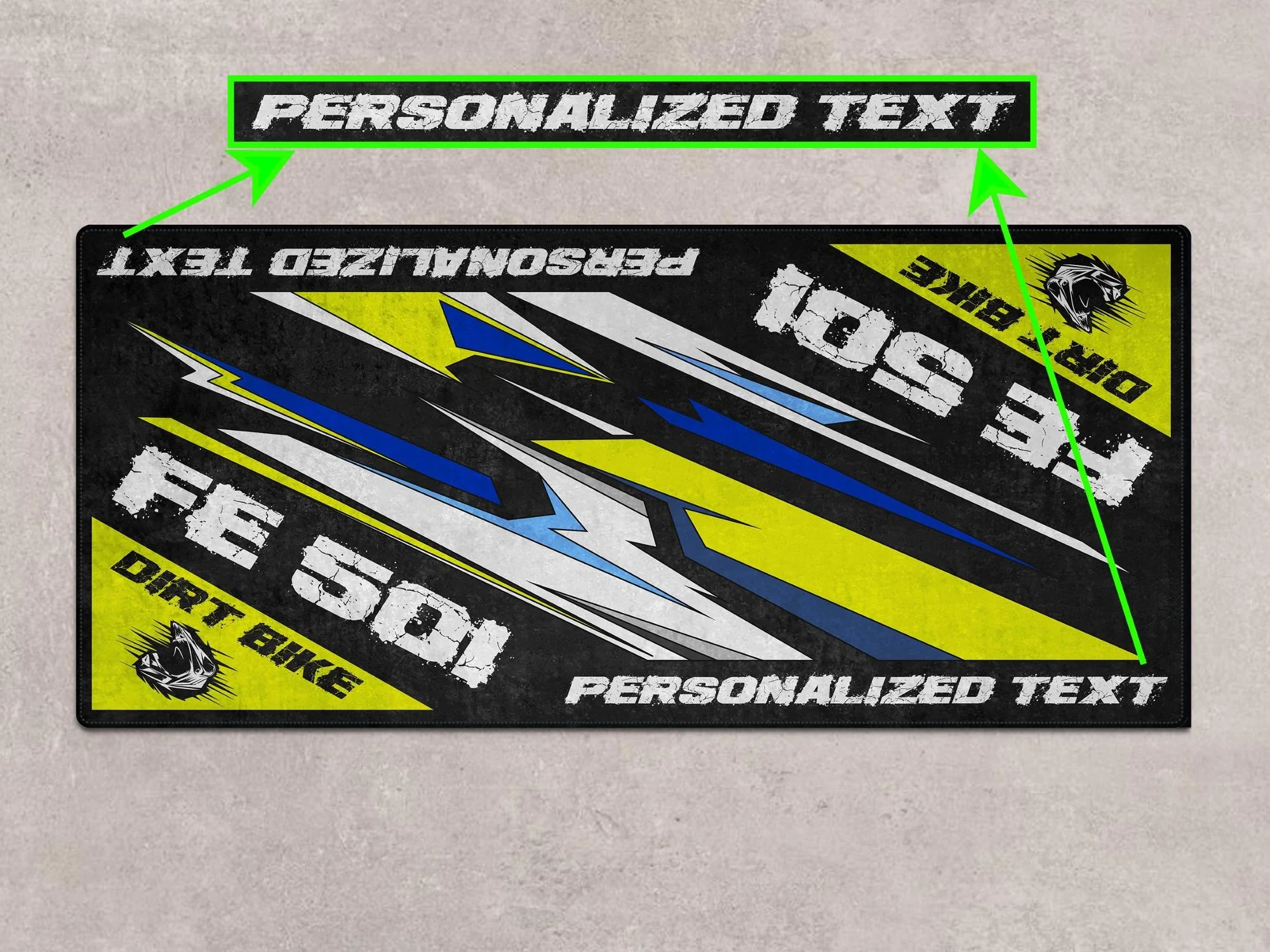 Designed Pit Mat for Husqvarna FE 501 Motorcycle - MM7291 - Image 4