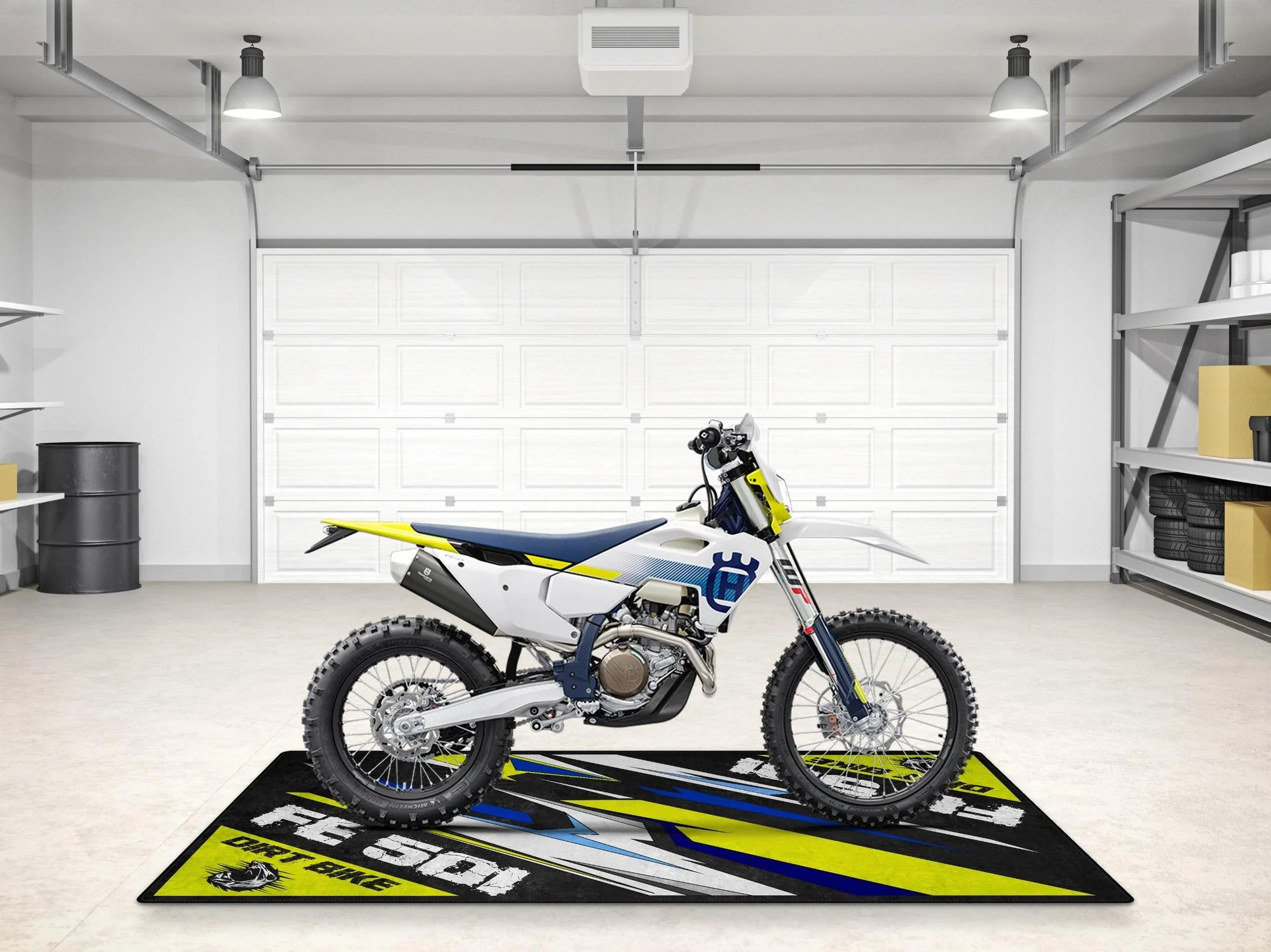Designed Pit Mat for Husqvarna FE 501 Motorcycle - MM7291 - Image 5