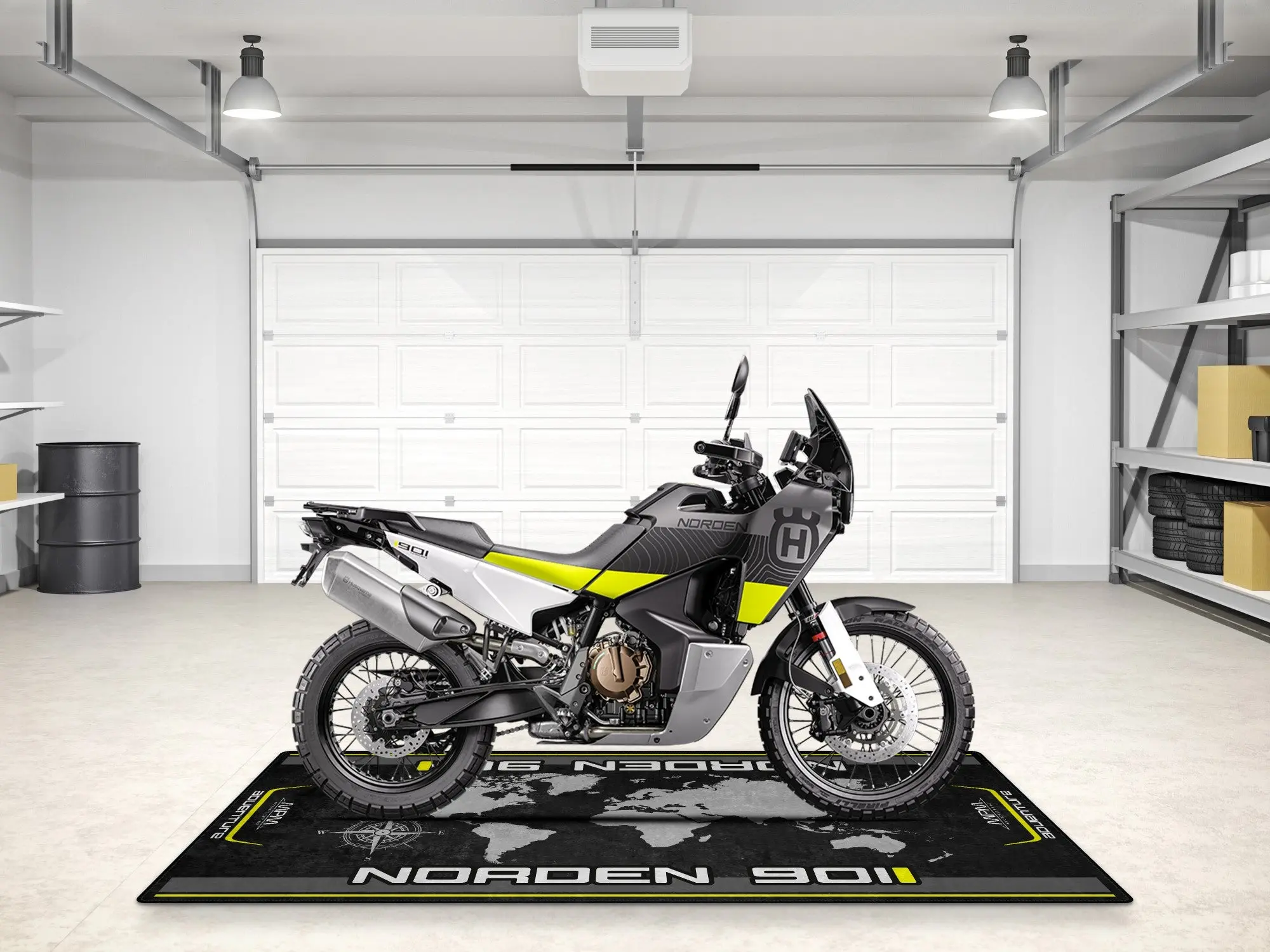Designed Pit Mat for Husqvarna NORDEN 901 Motorcycle - MM7294 - Image 5