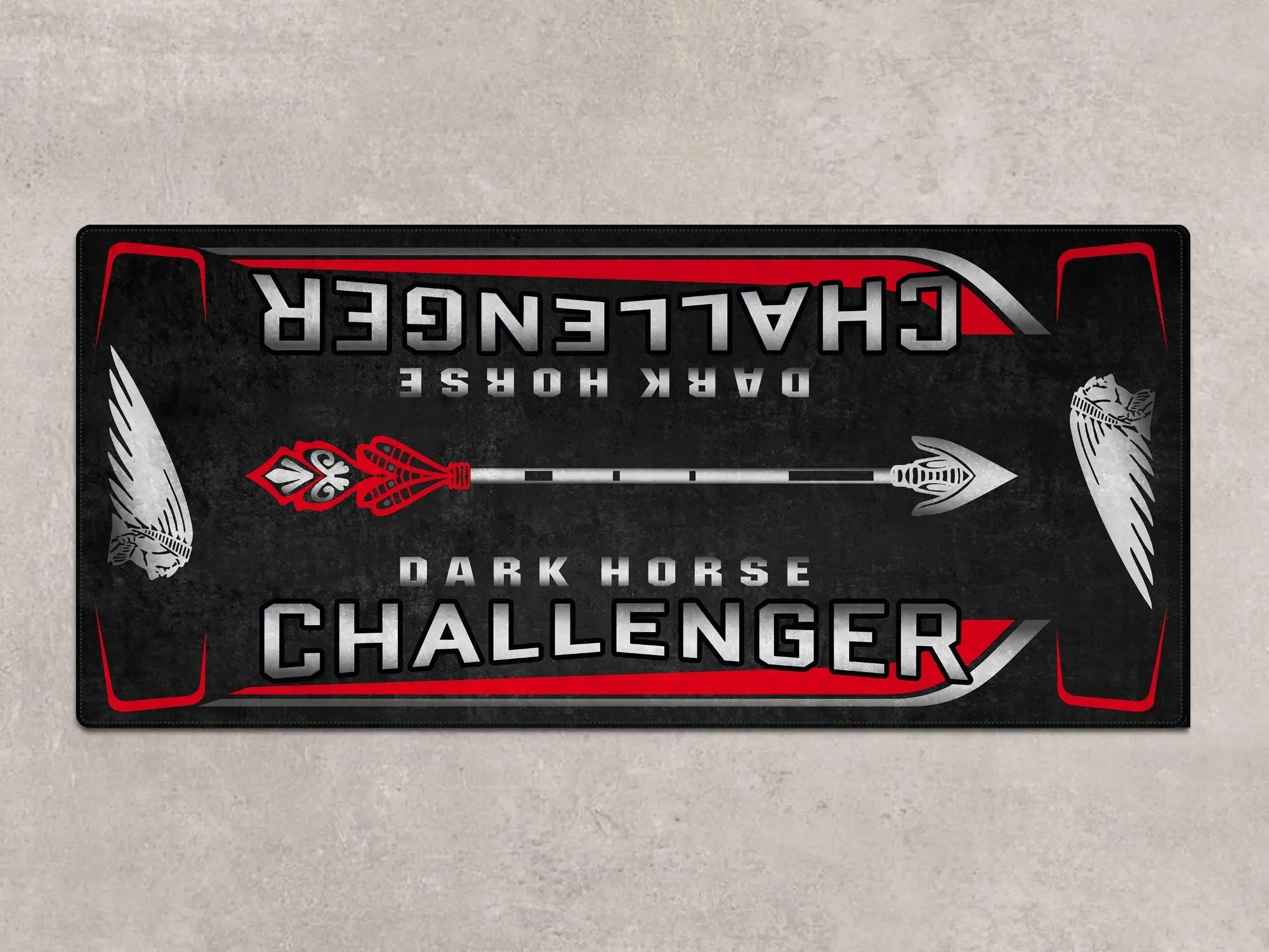 Designed Pit Mat for Indian Challenger Dark Horse Motorcycle - MM7332 - Image 2