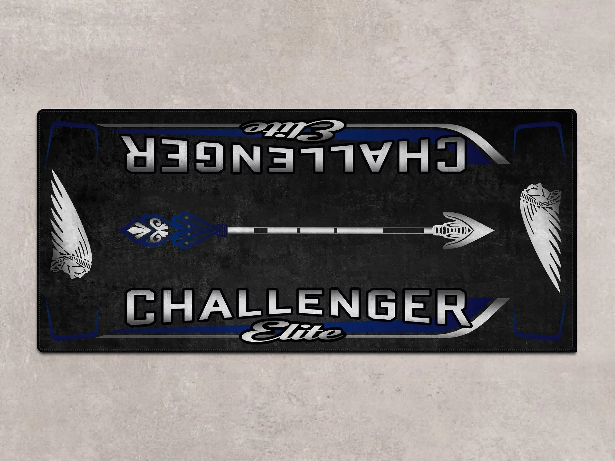 Designed Pit Mat for Indian Challenger Elite Motorcycle - MM7334 - Image 2