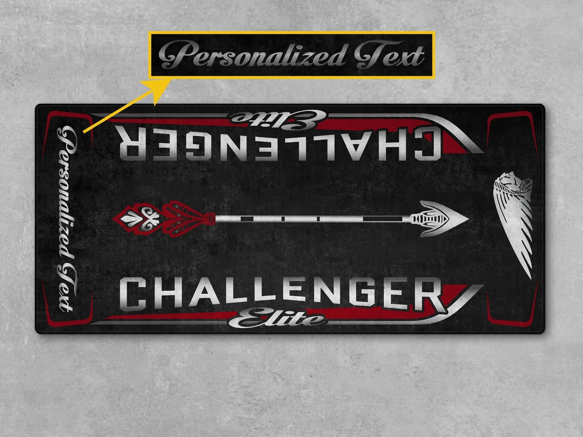 Designed Pit Mat for Indian Challenger Elite Motorcycle - MM7334 - Image 9