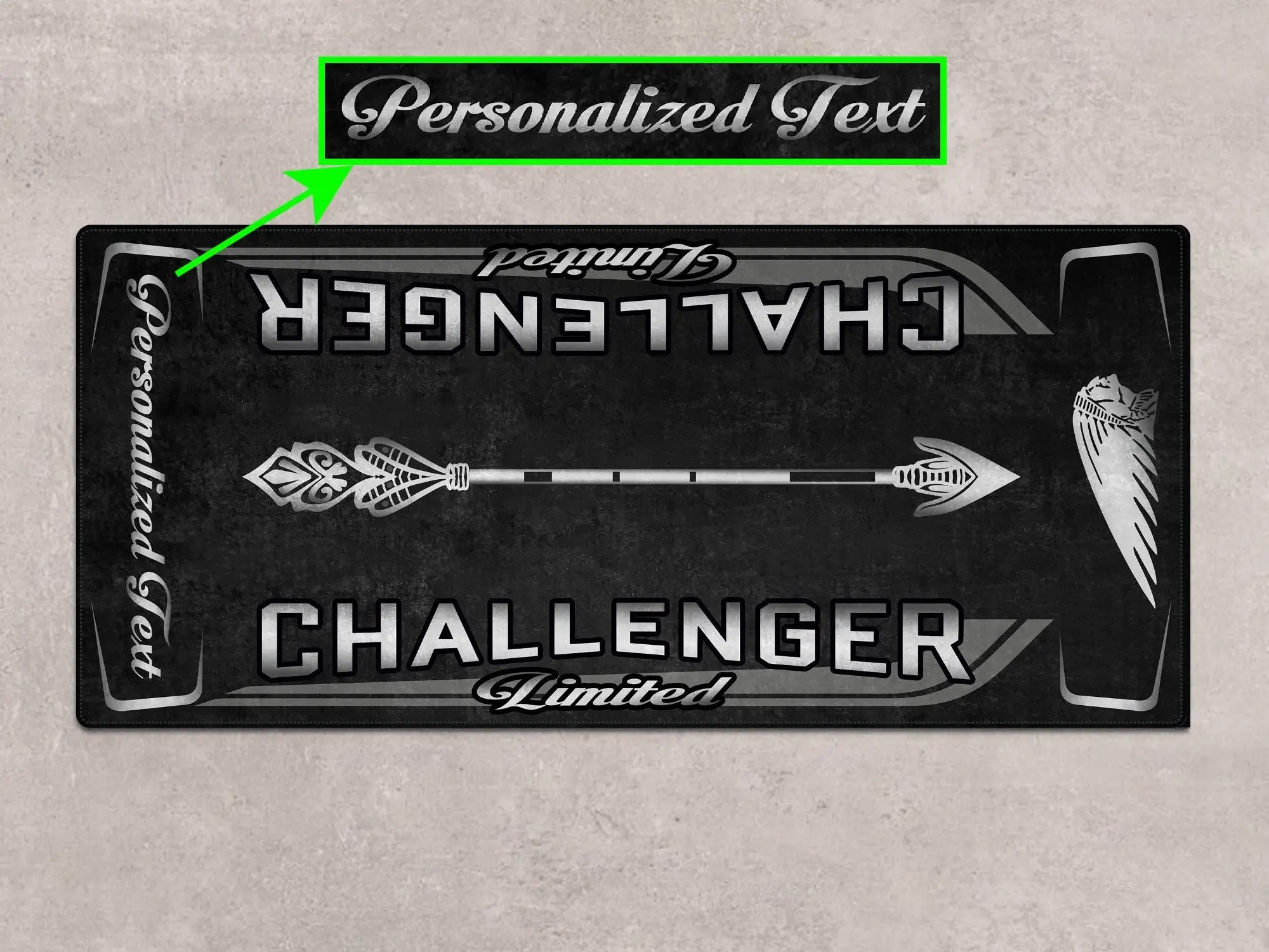 Designed Pit Mat for Indian Challenger Limited Motorcycle - MM7333 - Image 12
