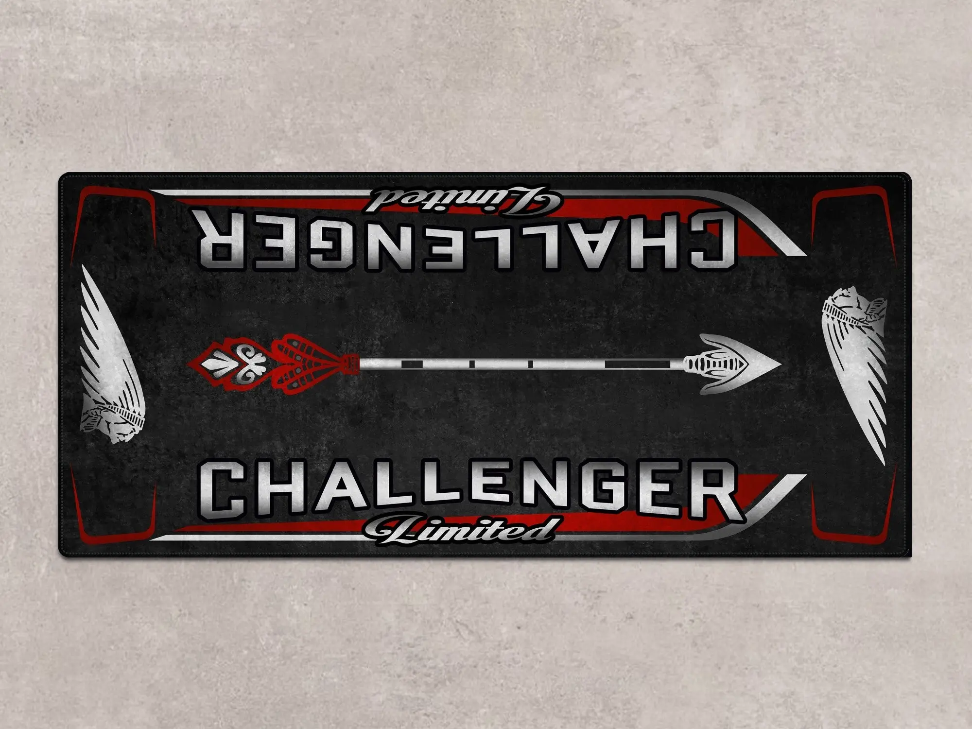 Designed Pit Mat for Indian Challenger Limited Motorcycle - MM7333 - Image 2