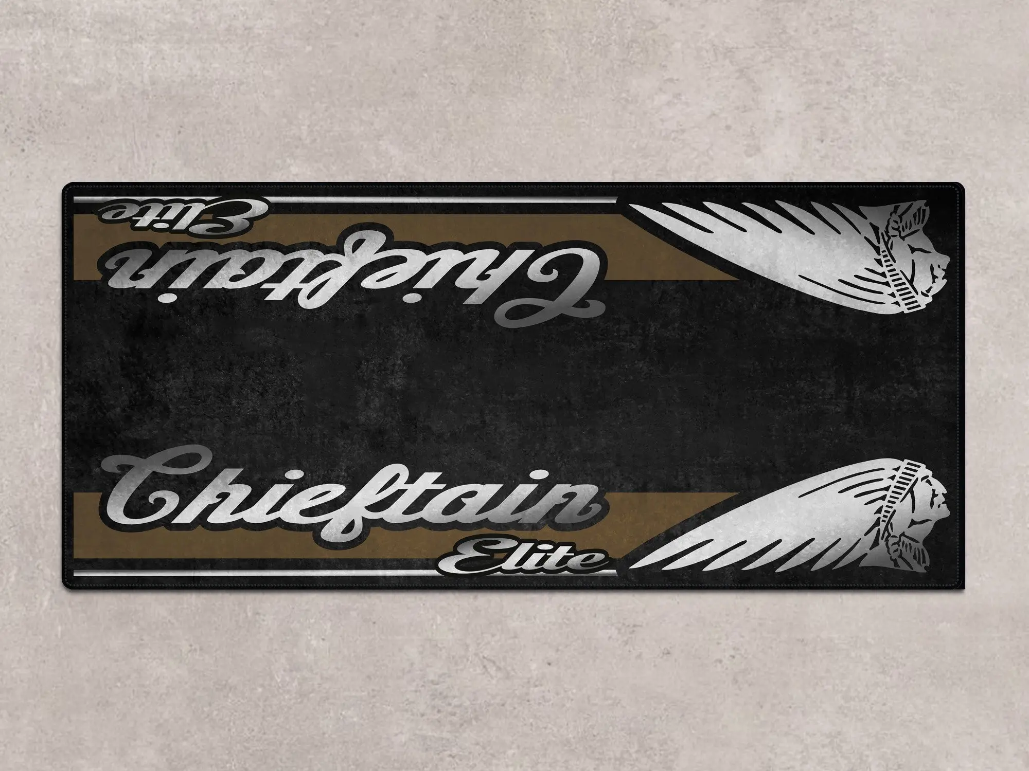 Designed Pit Mat for Indian Chieftain Elite Motorcycle - MM7330 - Image 2
