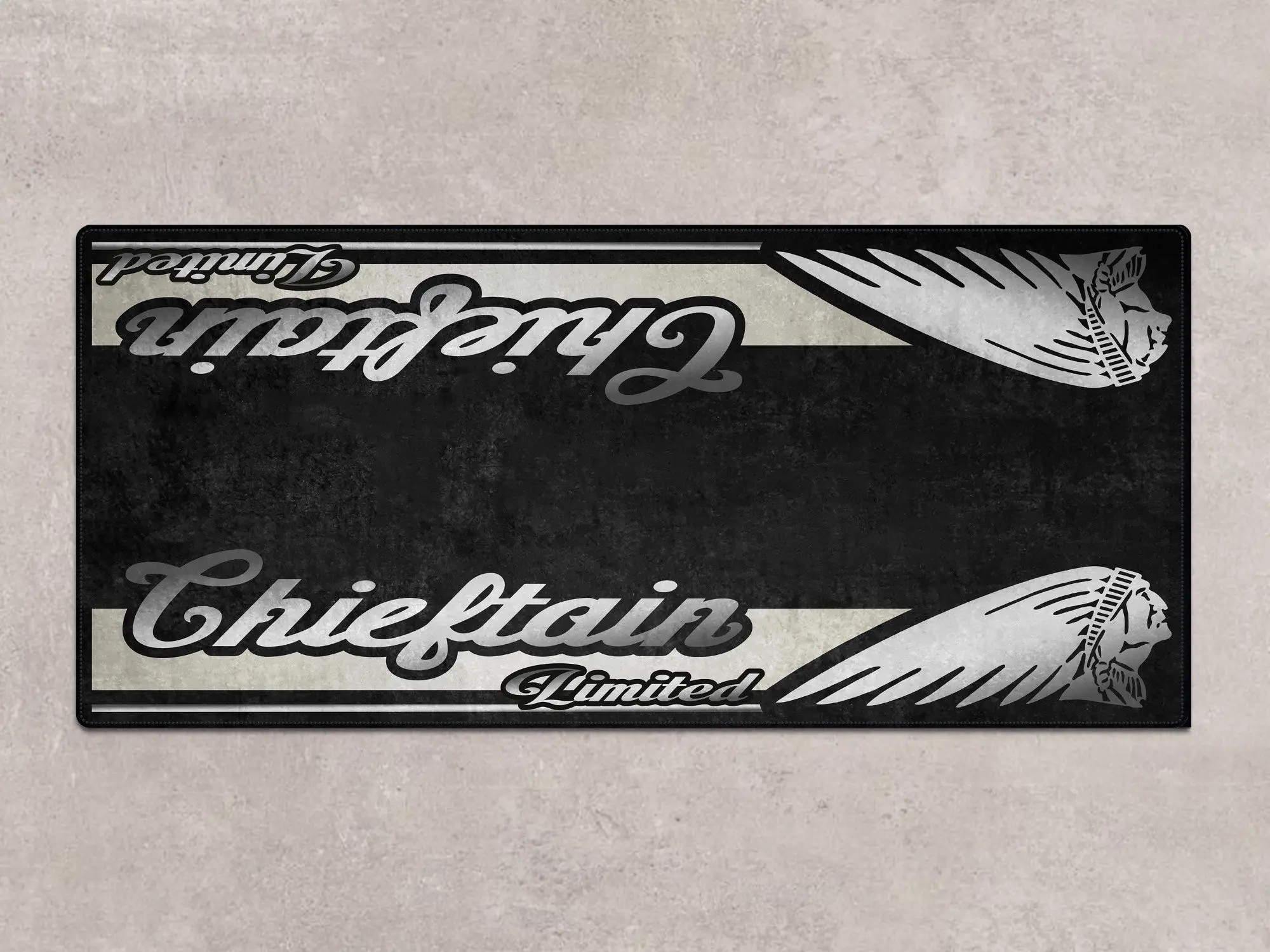 Designed Pit Mat for Indian Chieftain Limited Motorcycle - MM7329 - Image 2