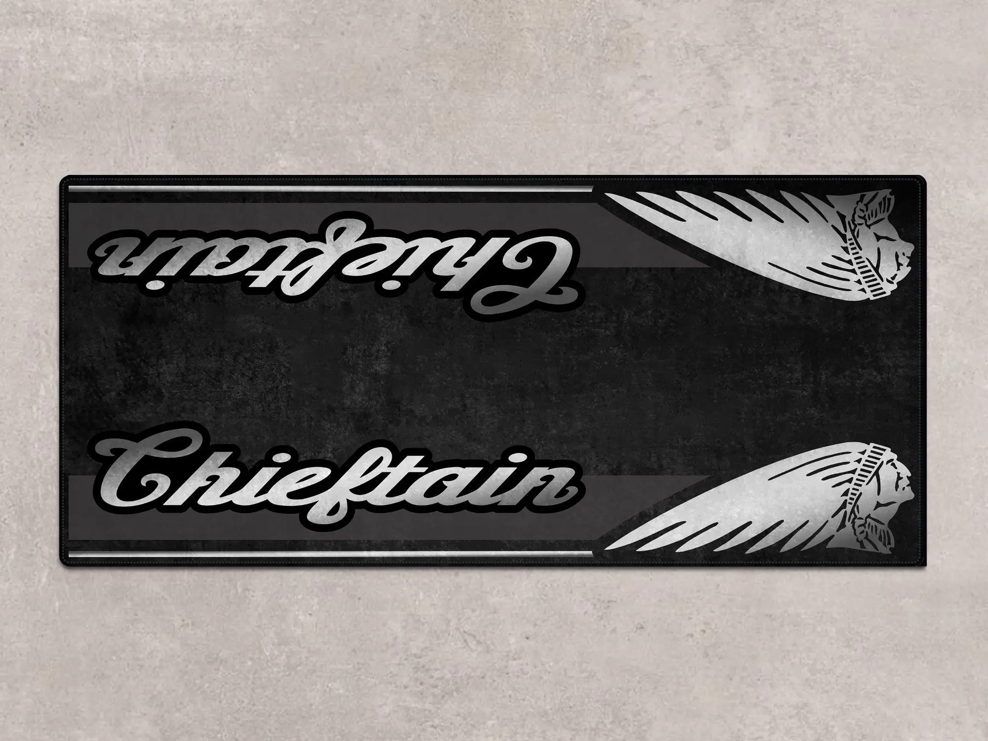 Designed Pit Mat for Indian Chieftain Motorcycle - MM7327 - Image 2