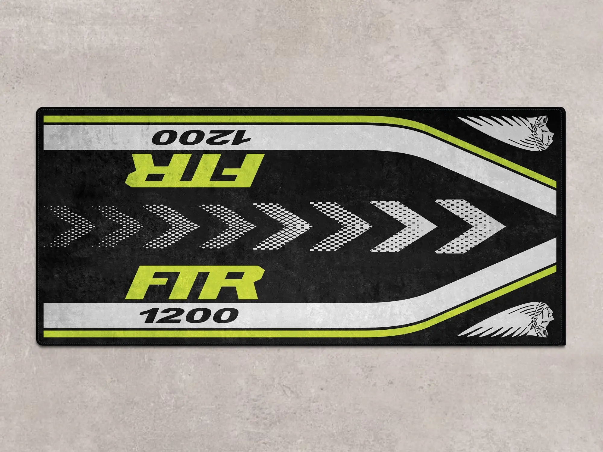 Designed Pit Mat for Indian FTR 1200 Motorcycle - MM7315 - Image 2
